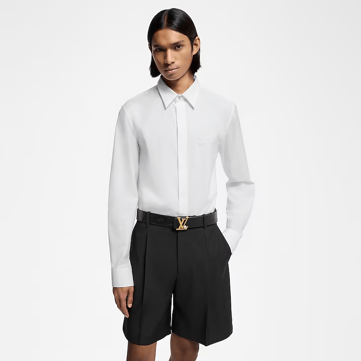 Louis Vuitton Long-Sleeved Cotton Shirt Size US M / EU 48-50 / 2 - 2 Thumbnail