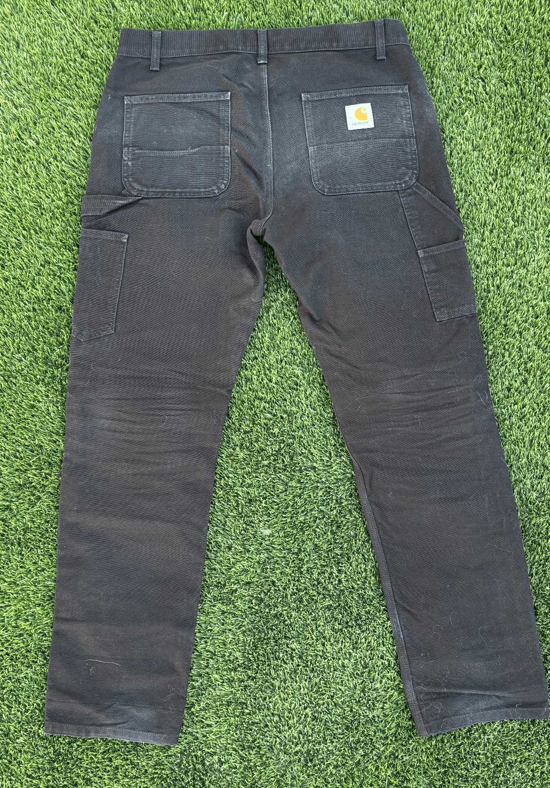 Carhartt Wip CARHARTT WIP DOUBLE KNEE DUCK CANVAS PANTS Size US 32 / EU 48 - 4 Thumbnail