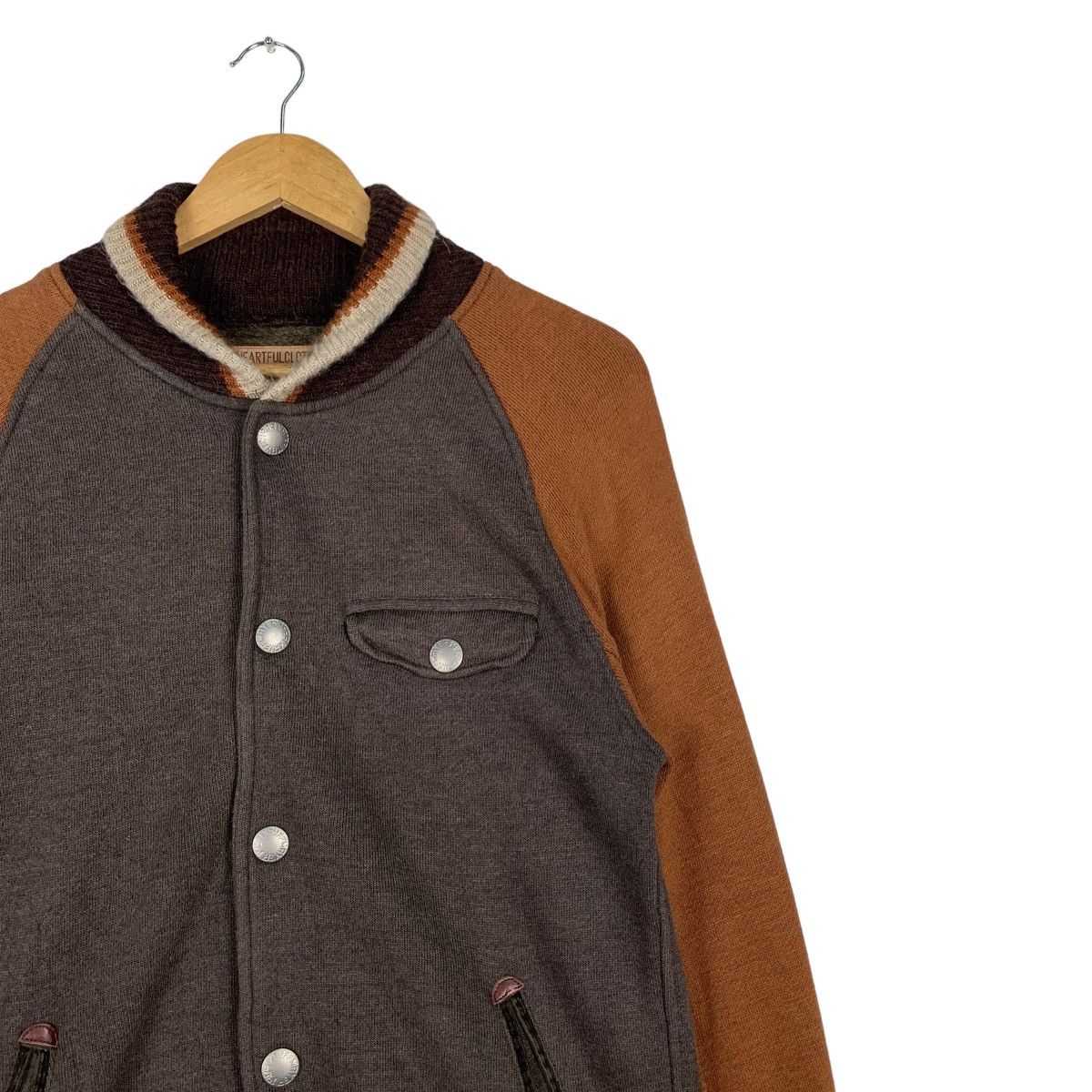Japanese Brand KRIFF MAYER HeartfulClothes&Dream Varsity Jacket #1104-C50 Size US M / EU 48-50 / 2 - 5 Thumbnail