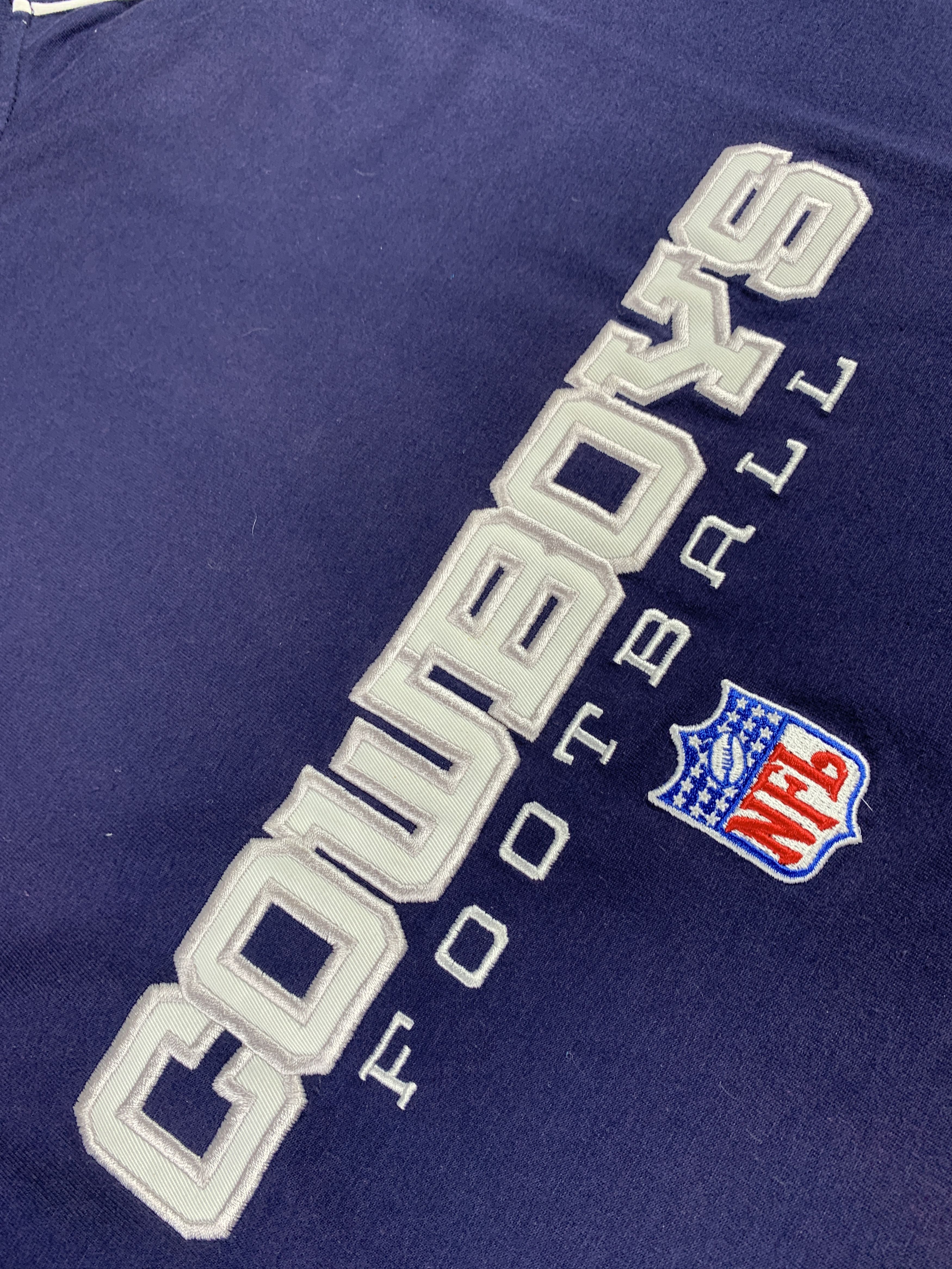 Reebok 2000s Reebok Dallas Cowboys Navy Tee (XL) Size US XL / EU 56 / 4 - 3 Thumbnail