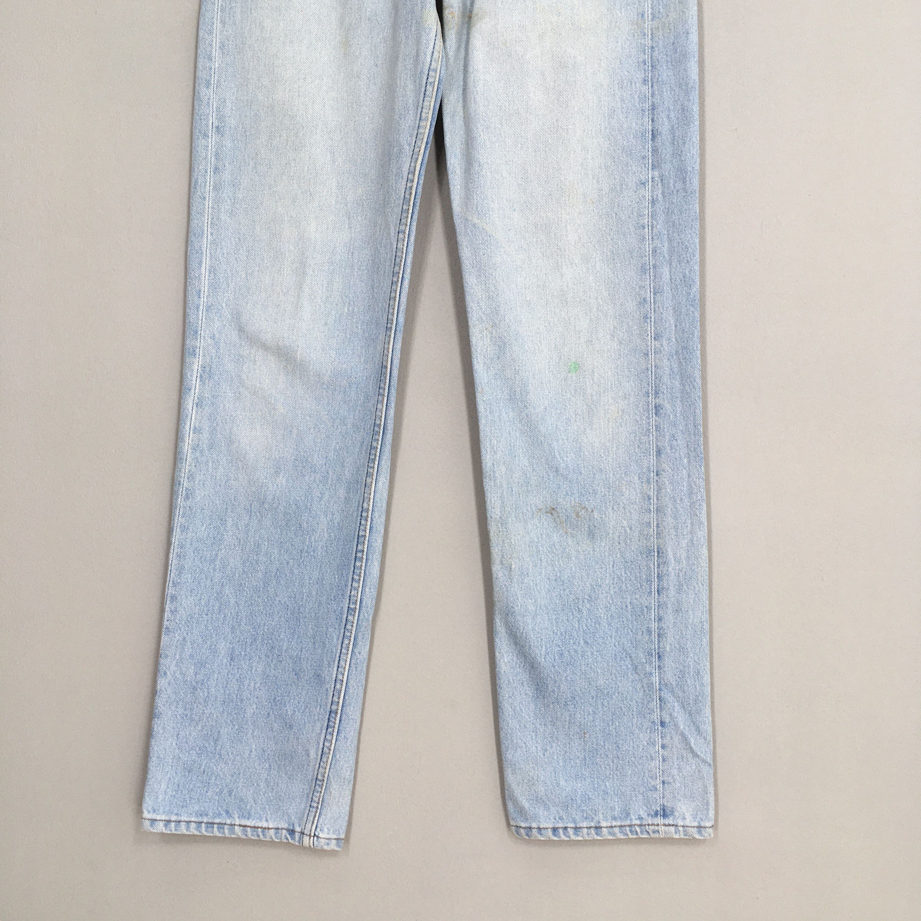 Levi's Size 30x33 Vintage Levi's 90s 501 Light Blue Jeans Size US 30 / EU 46 - 4 Thumbnail