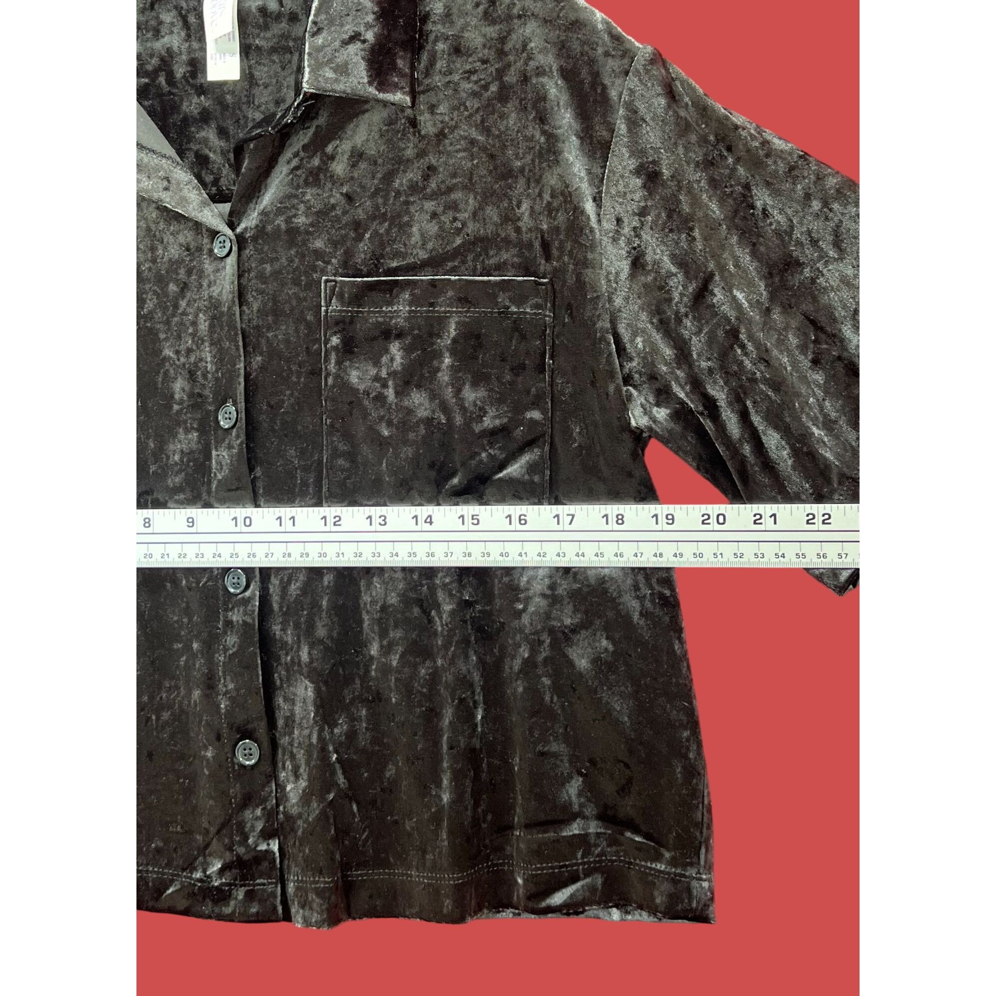Other Star Above - Women's Sleep Shirt Short Sleeve Front Button D Size ONE SIZE - 4 Thumbnail