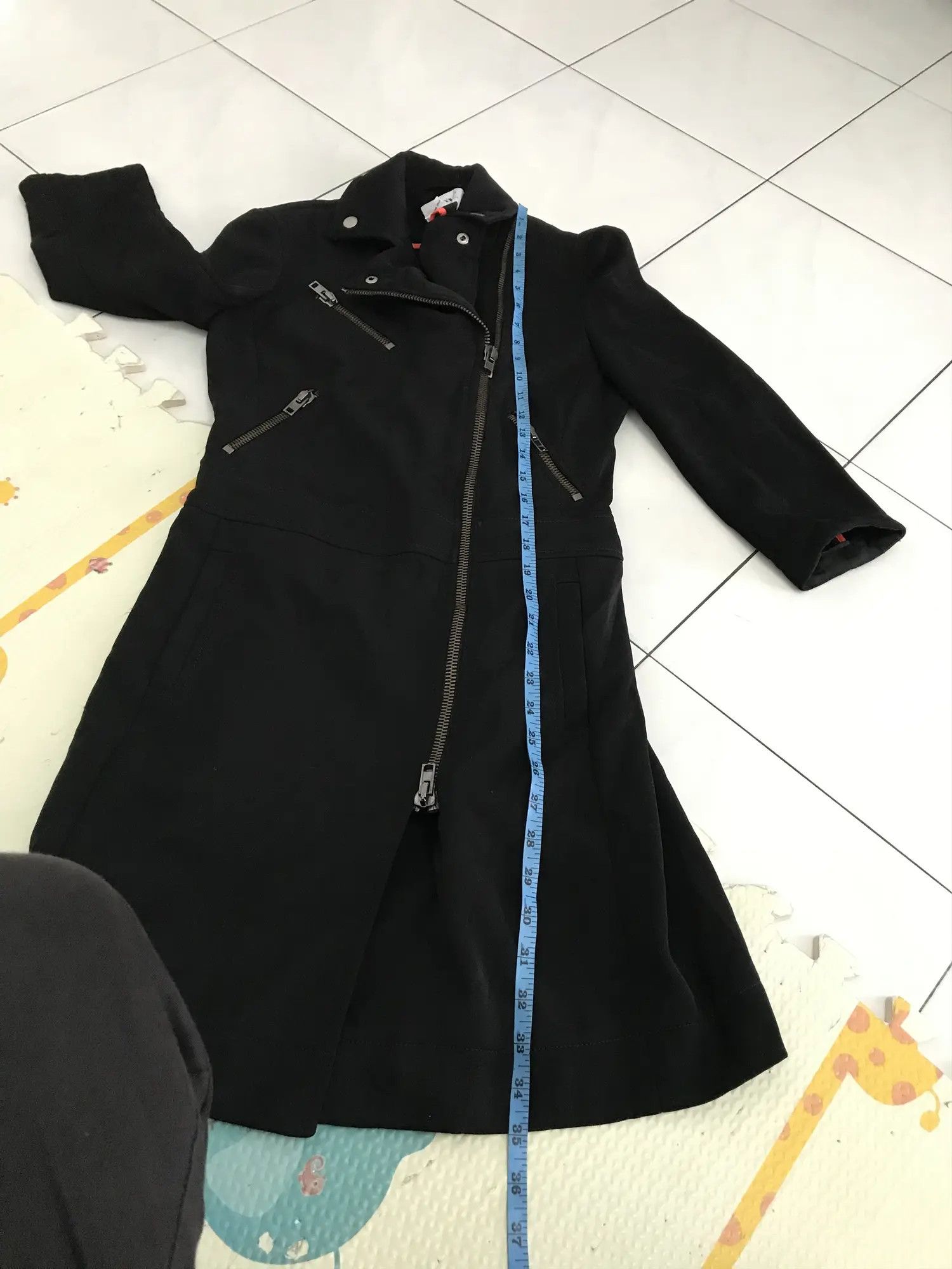 Armani Exchange Armani Schott Style Long Zipper Jacket Size US XS / EU 42 / 0 - 9 Thumbnail
