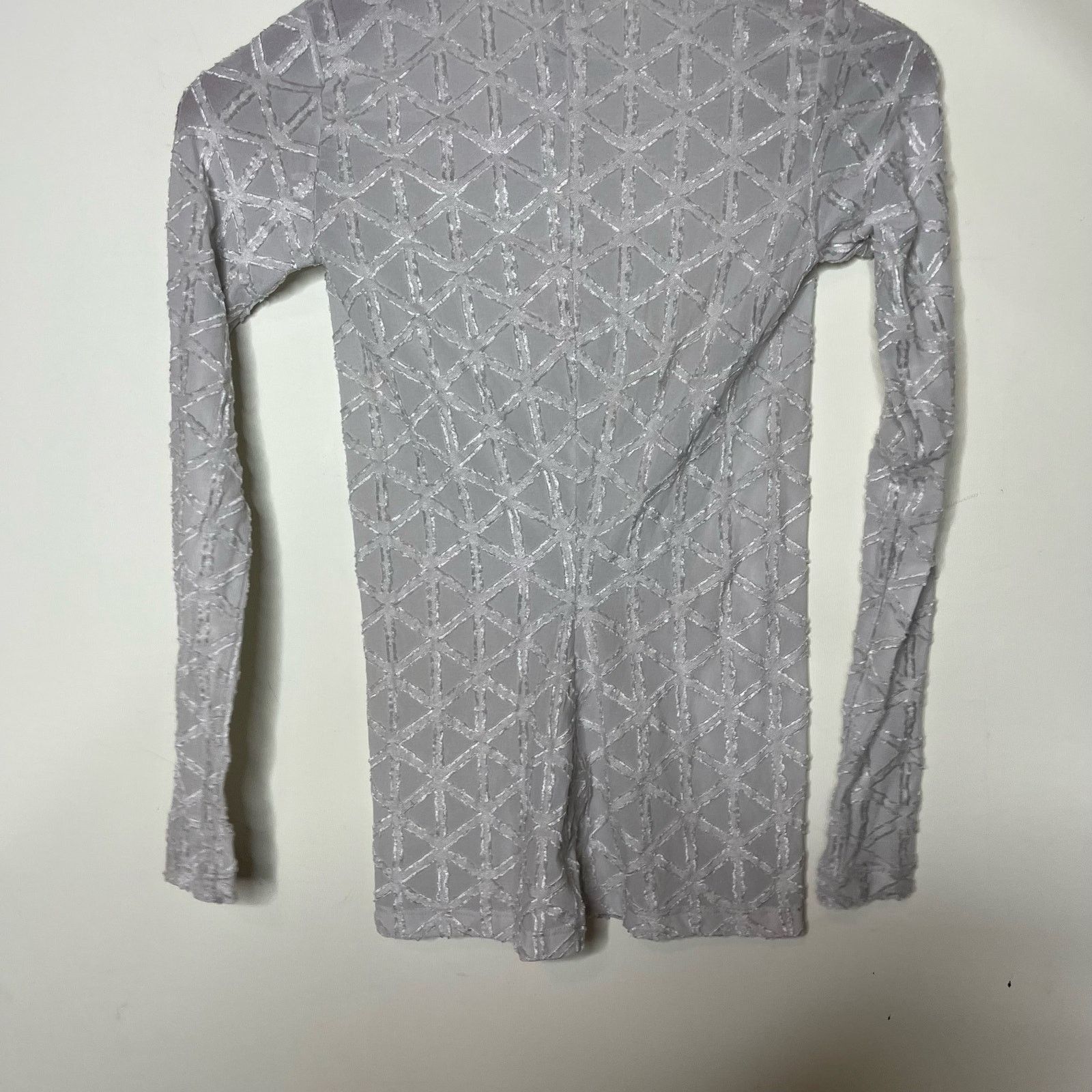 Gareth Pugh Gareth Pugh Pullover Long Sleeve Top Geometric Pattern 4 Size S / US 4 / IT 40 - 3 Thumbnail
