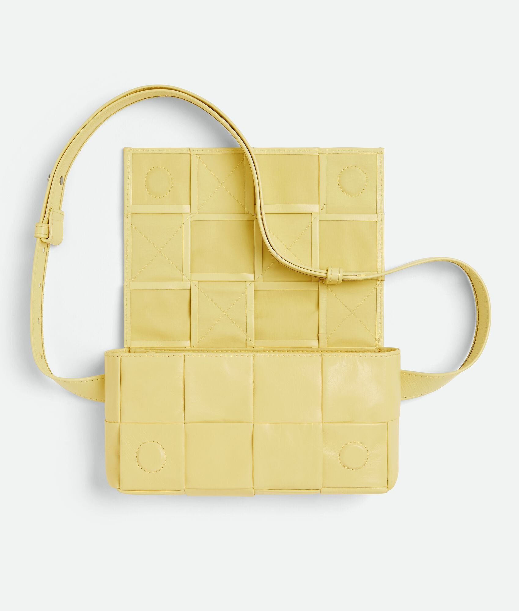 Bottega Veneta o1n1vont0225 Size: OS / Cassette Belt Bag in Lemon Size ONE SIZE - 2 Thumbnail