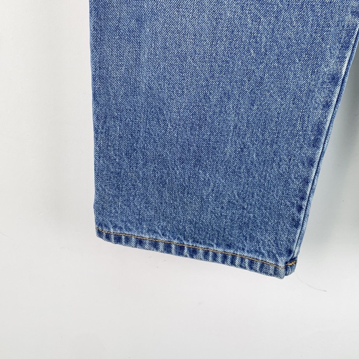 Chanel Chanel Blue Washed Cotton Denim Wide-Leg Pants K26WX Size 25" / US 0 / IT 36 - 4 Thumbnail
