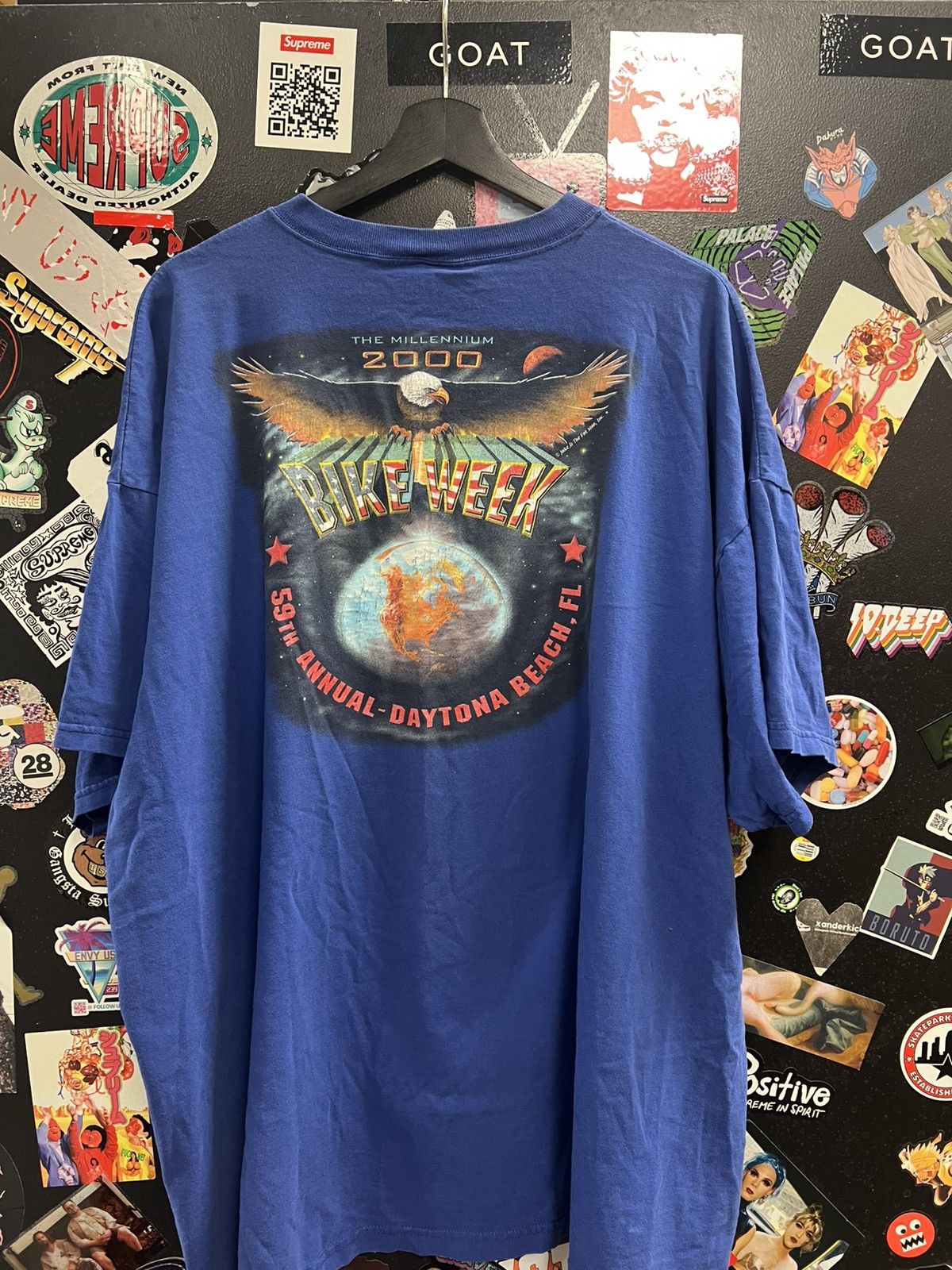 Vintage Vintage Daytona Bike Week The Millennium 2000 Shirt Size US XXL / EU 58 / 5 - 2 Thumbnail