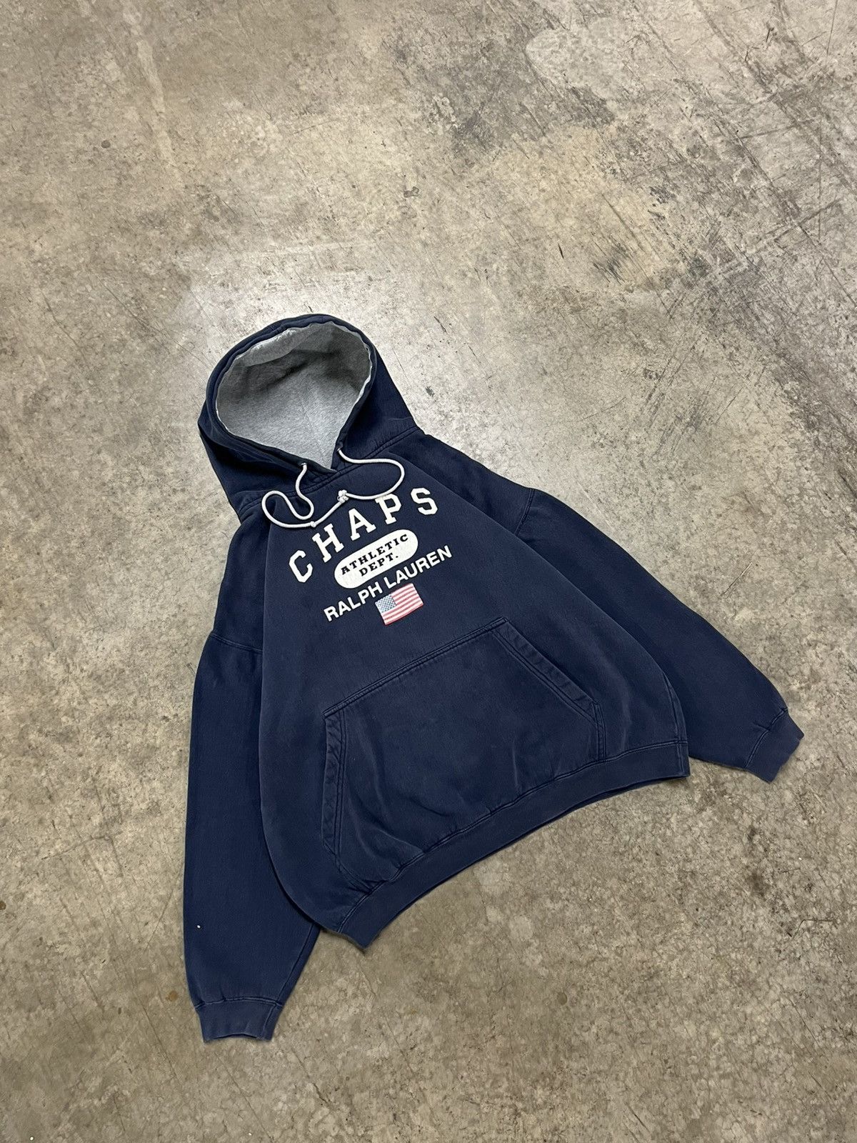 Polo Ralph Lauren × Vintage Polo Ralph Lauren vintage boxy fit hoodie streetwear preppy Size US L / EU 52-54 / 3 - 1 Thumbnail