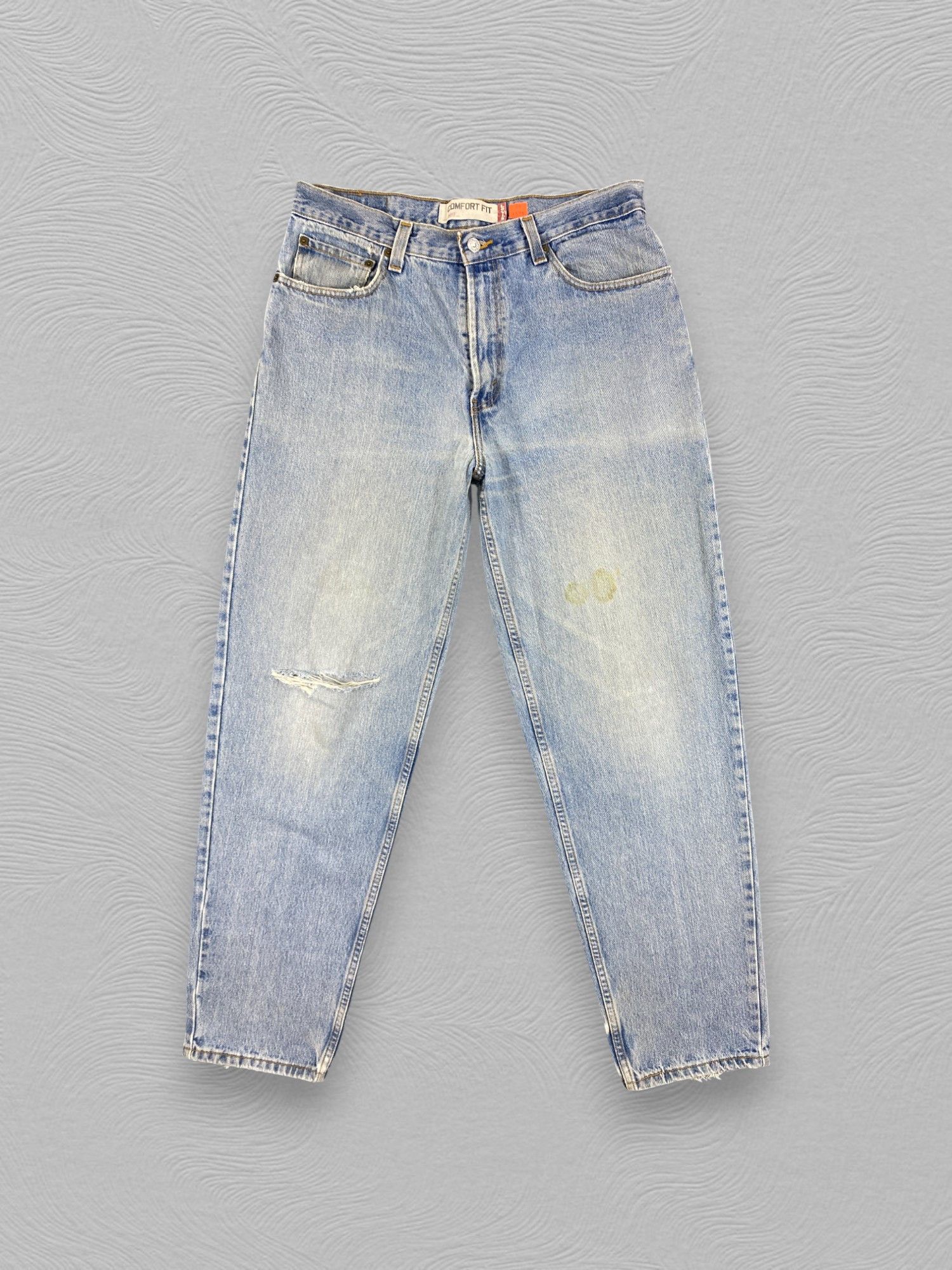 Levi's Faded Blue Vintage Levi's 560 34x32.5 Denim -JN2379 Size US 34 / EU 50 - 1 Thumbnail