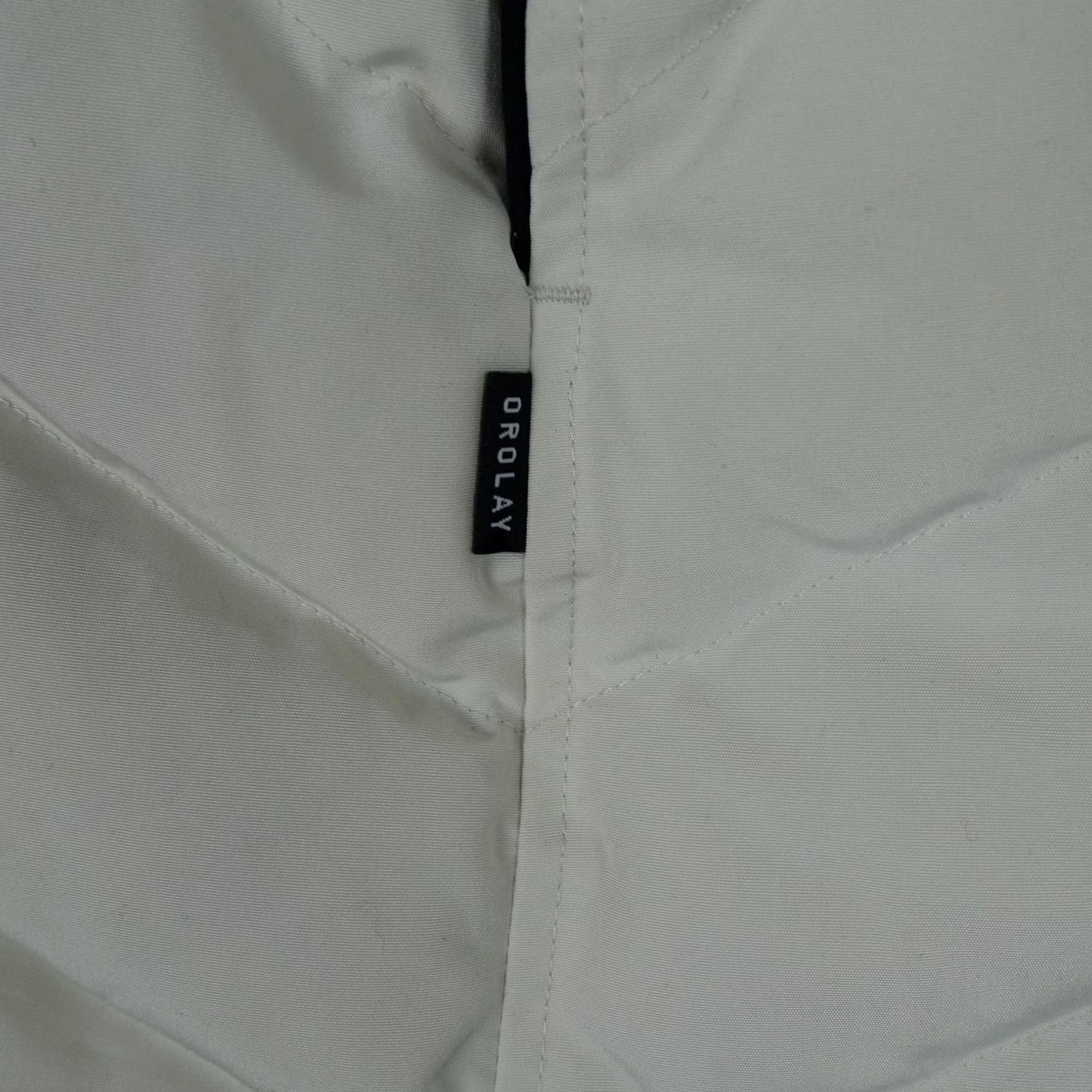 Vintage Orolay Coat Womens M White Hooded Down Puffer Quilted Zip Pockets Winter Size M / US 6-8 / IT 42-44 - 4 Thumbnail