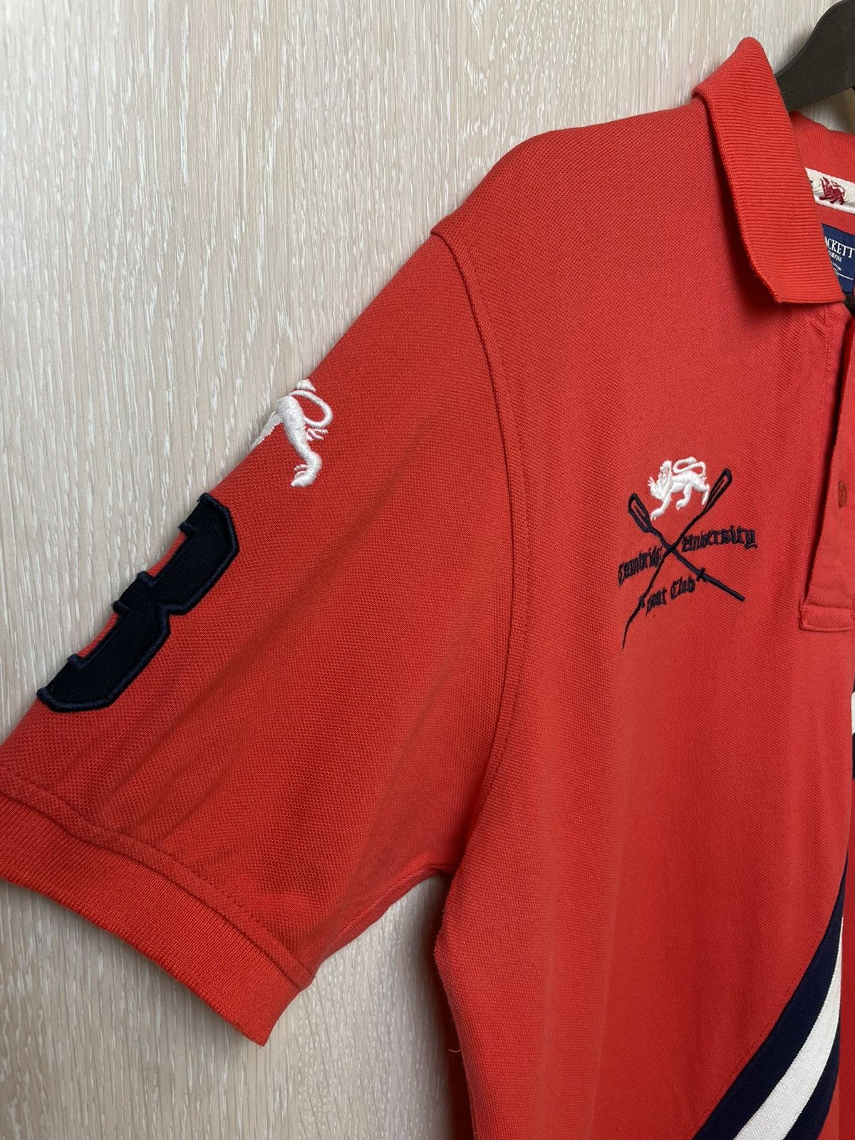 Hackett Cambridge Oxford Hackett London Pink Polos Tshirt Size US L / EU 52-54 / 3 - 4 Thumbnail