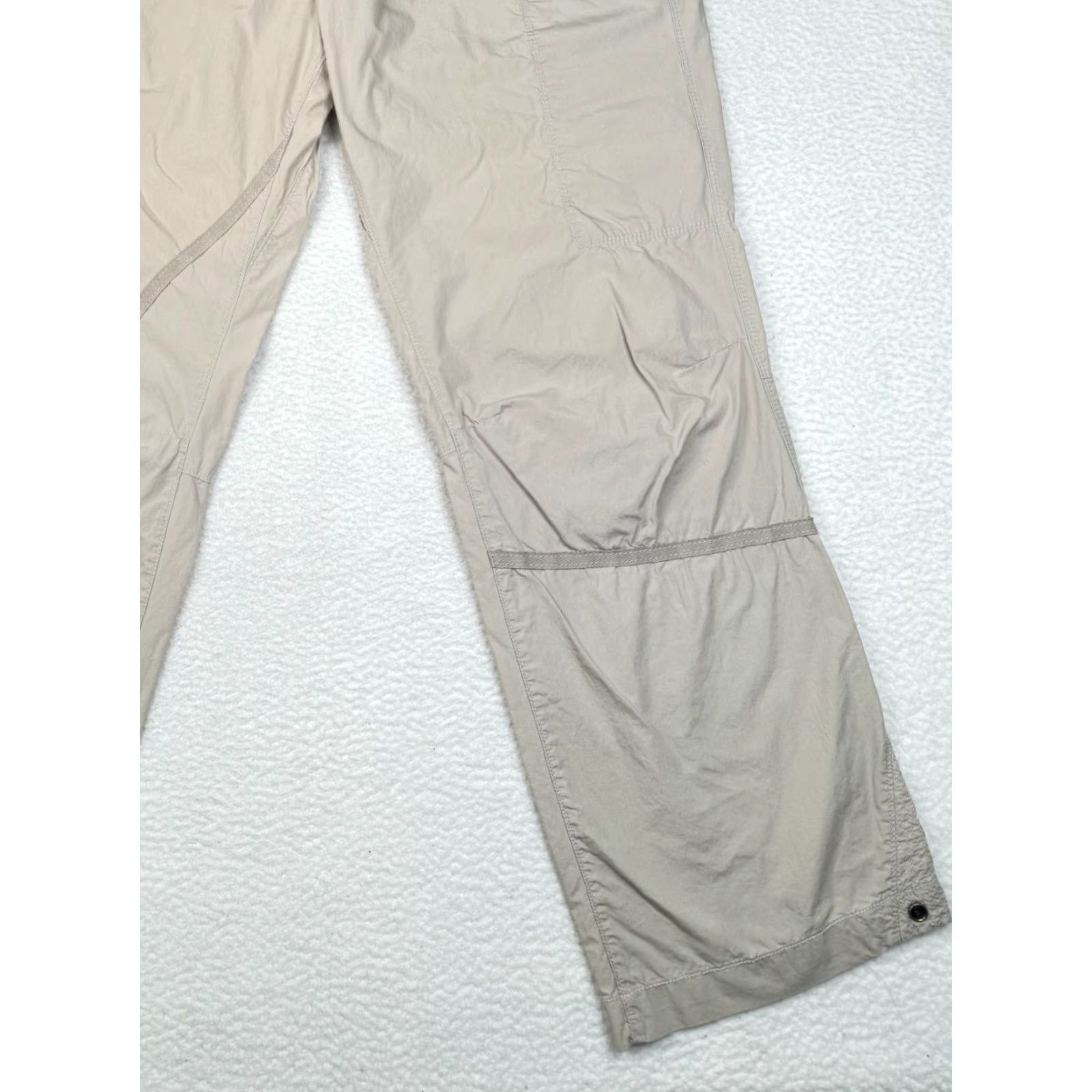 Gap VINTAGE Gap Paratrooper Cargo Pants Beige Mens 2XL Fits 42x33 Beige Hiking Size US 39 - 4 Thumbnail