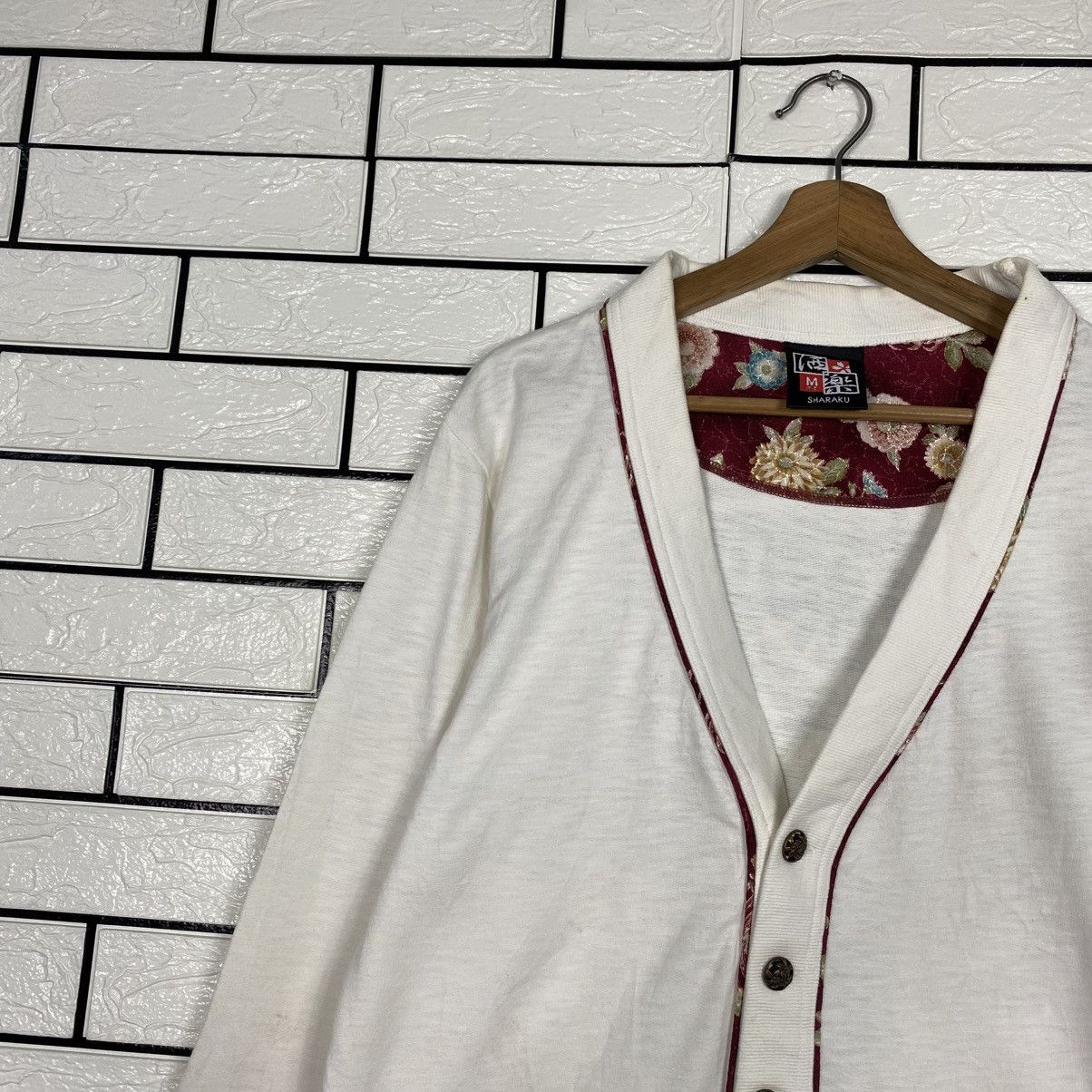 Kapital Vintage Button Cardigan Jacket Sharaku Navajo Native Design Size US M / EU 48-50 / 2 - 8 Thumbnail