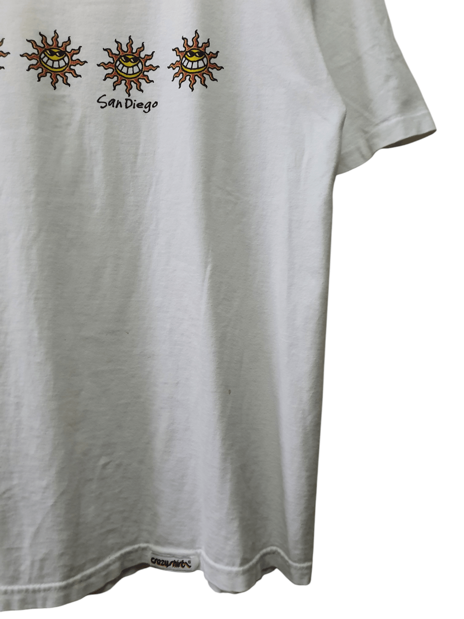 Vintage vintage "Crazy Shirt Hawaii San Diego" T-shirt Size US M / EU 48-50 / 2 - 11 Thumbnail