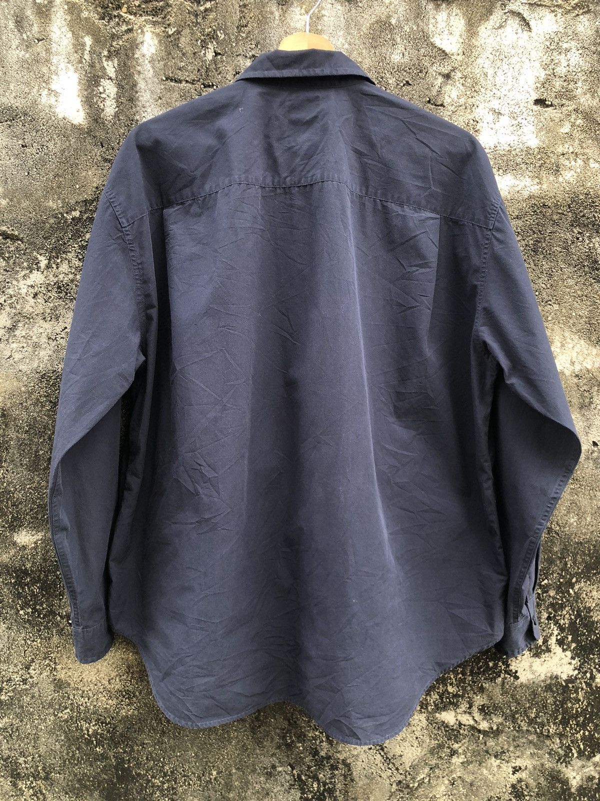 Danton Danton Button Shirts Dark Blue Size US L / EU 52-54 / 3 - 2 Thumbnail