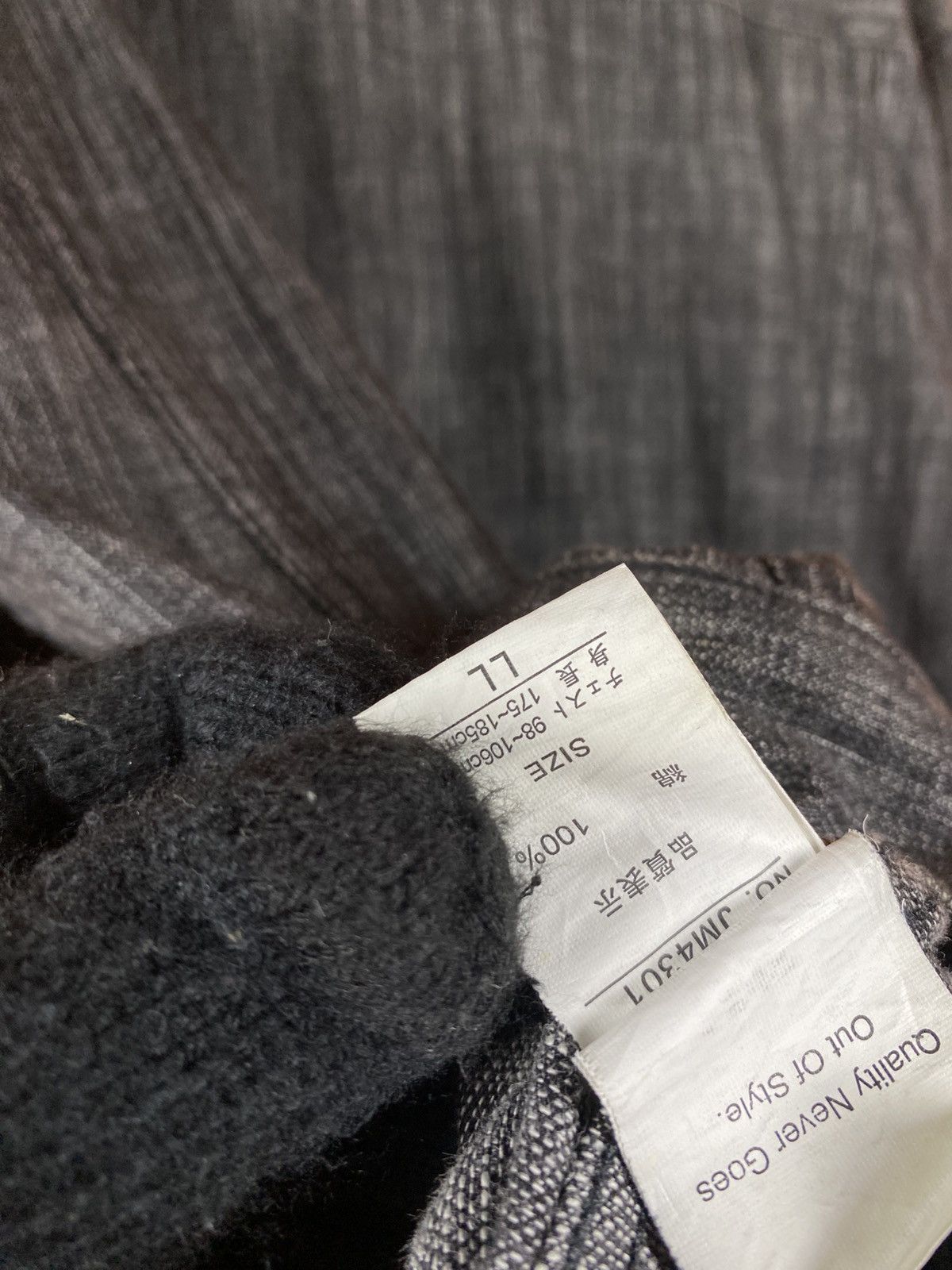 Japanese Brand RESHAM Japanese Style Denim Jacket Workwear Trucker Jacket Size US L / EU 52-54 / 3 - 15 Thumbnail