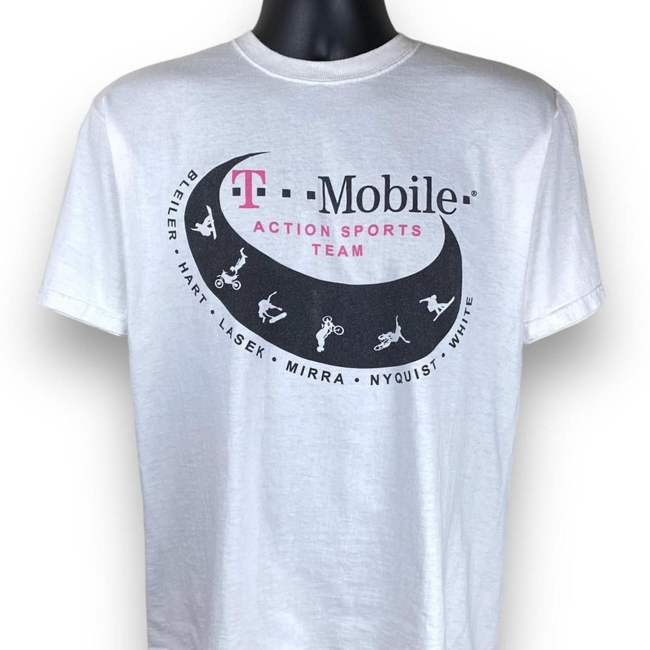 Vintage Vintage T-Mobile Action Sports Team X Games Tshirt Size US L / EU 52-54 / 3 - 1 Thumbnail