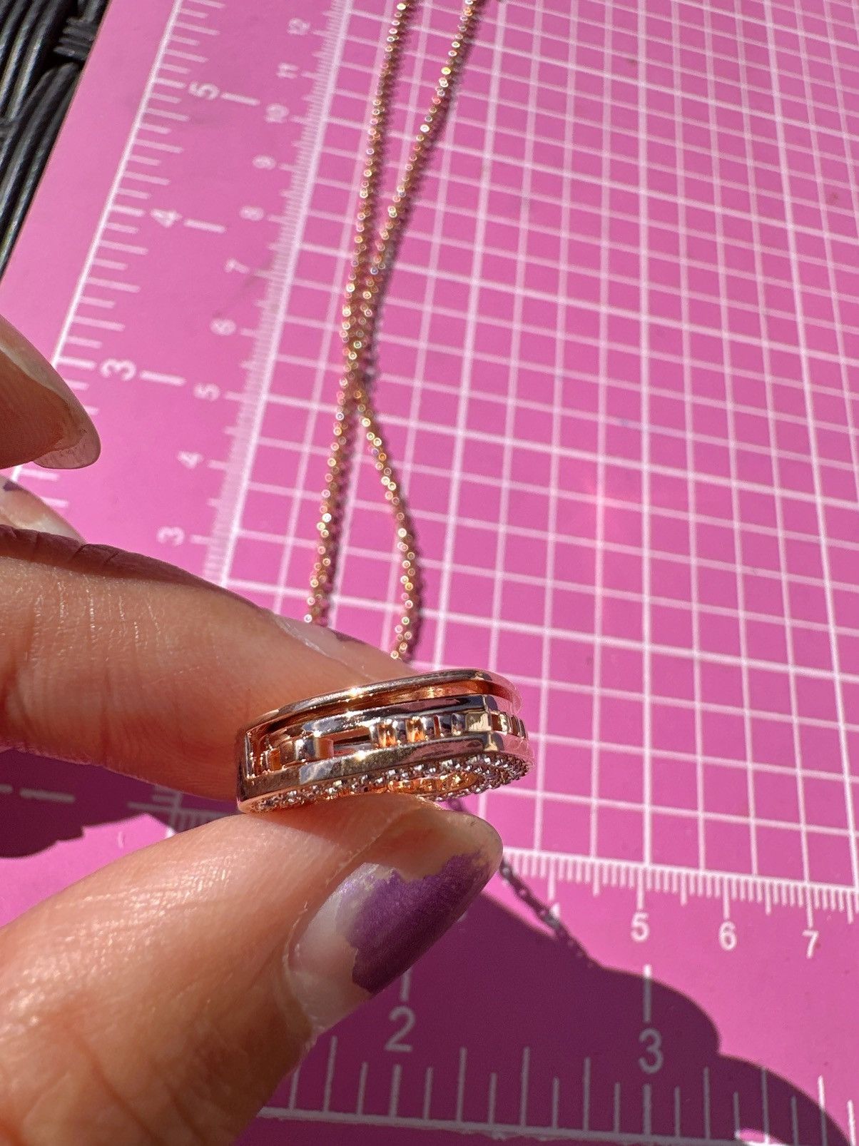 Swarovski SWAROVSKI Admiration 18k Rose Gold plated over Sterling Size ONE SIZE - 11 Thumbnail