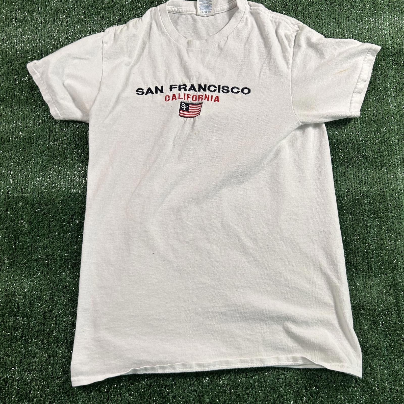 Other Men's White San Francisco California Graphic T-Shirt. Small Size US S / EU 44-46 / 1 - 1 Thumbnail