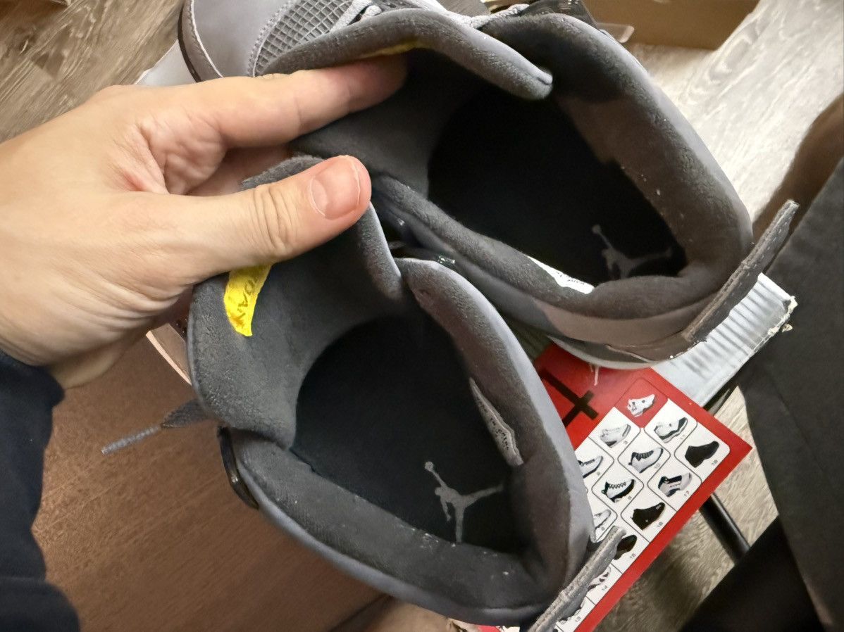 Jordan Brand × Nike Jordan 4 retro cool gray Size US 10.5 / EU 43-44 - 6 Thumbnail
