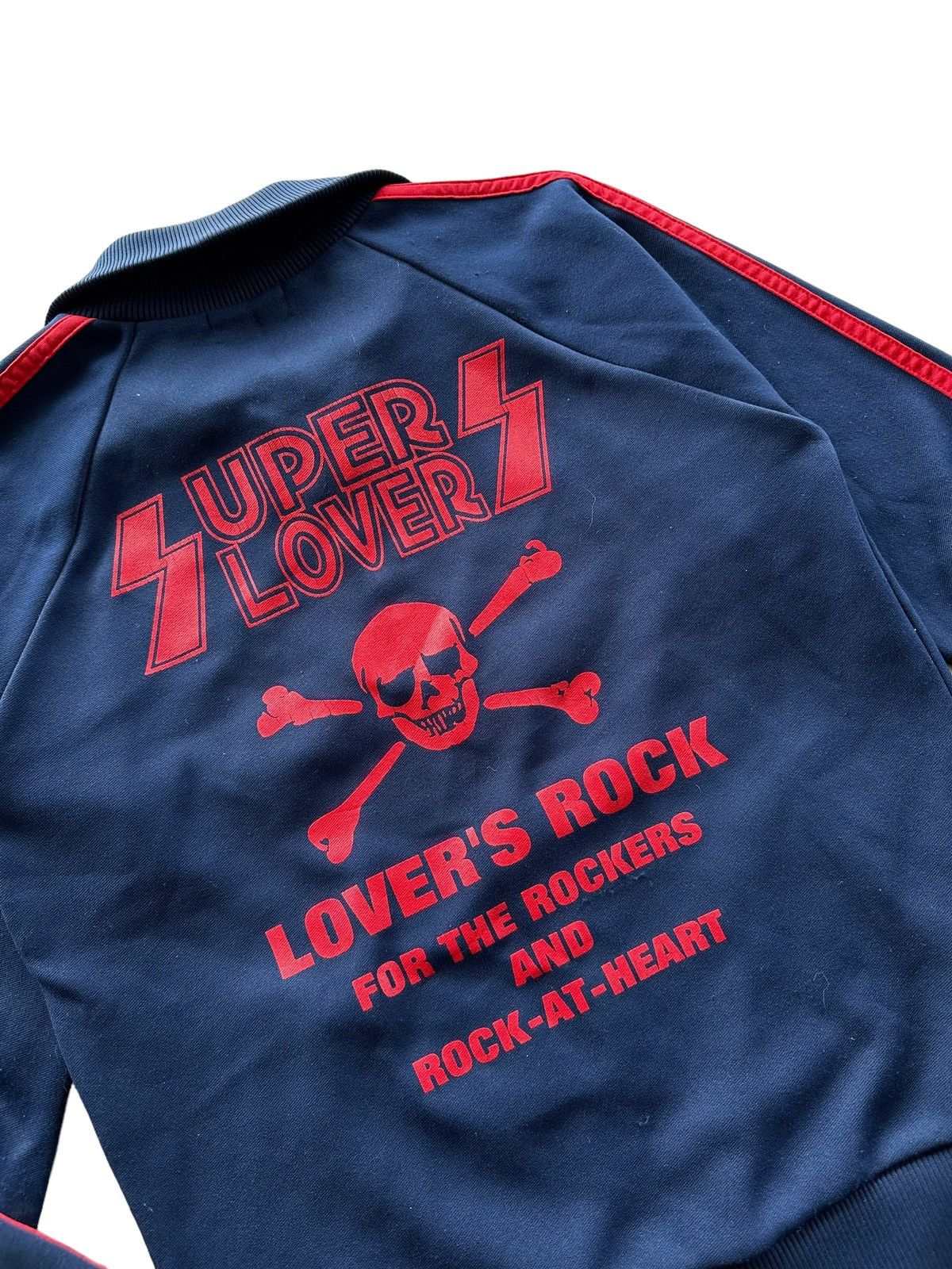 Japanese Brand Super Lover Lovers Rock Zipper Sweater Size US S / EU 44-46 / 1 - 1 Thumbnail