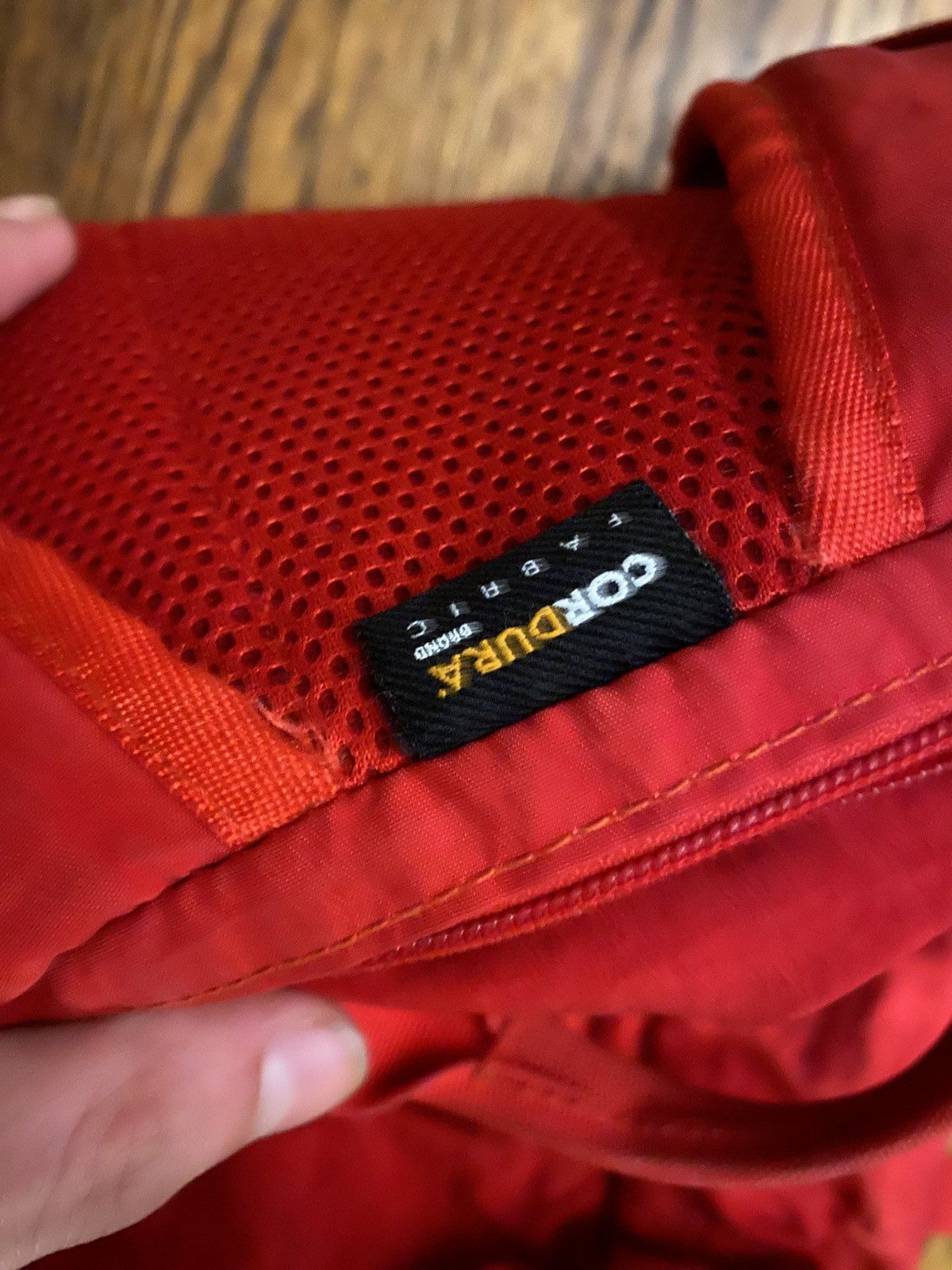 Supreme Red Supreme Cordura backpack Size ONE SIZE - 2 Thumbnail