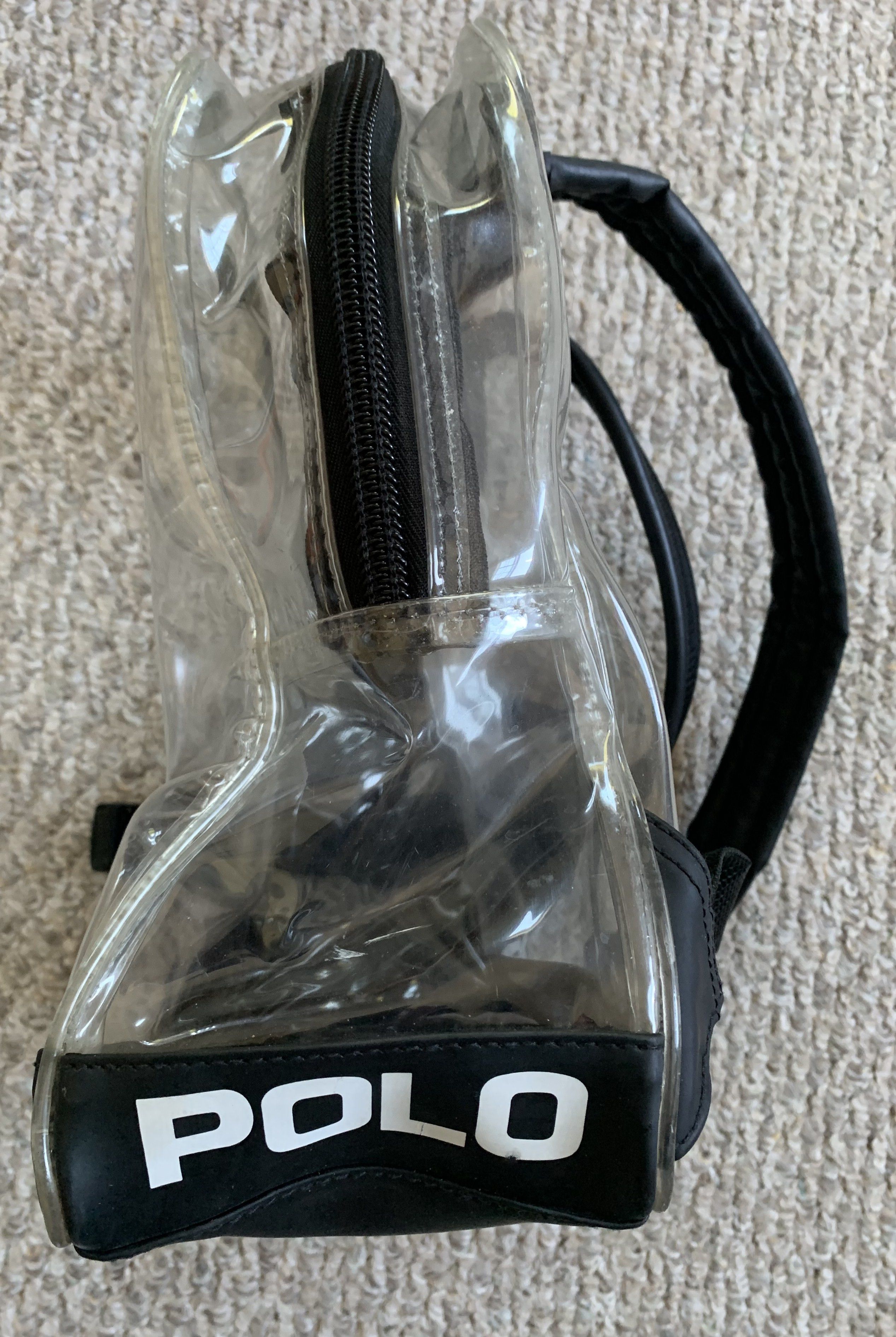 Polo Ralph Lauren Vintage 90s Ralph Lauren Polo Sport Clear Logo Backpack Size ONE SIZE - 5 Thumbnail