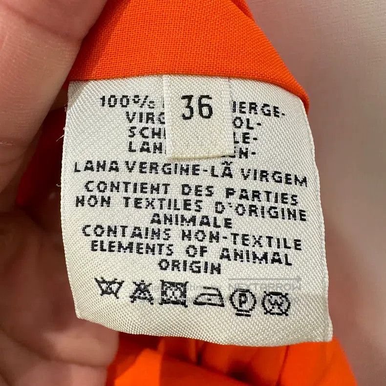 Hermes Hermes Double Breasted Wool Dress Size XS / US 0-2 / IT 36-38 - 4 Thumbnail