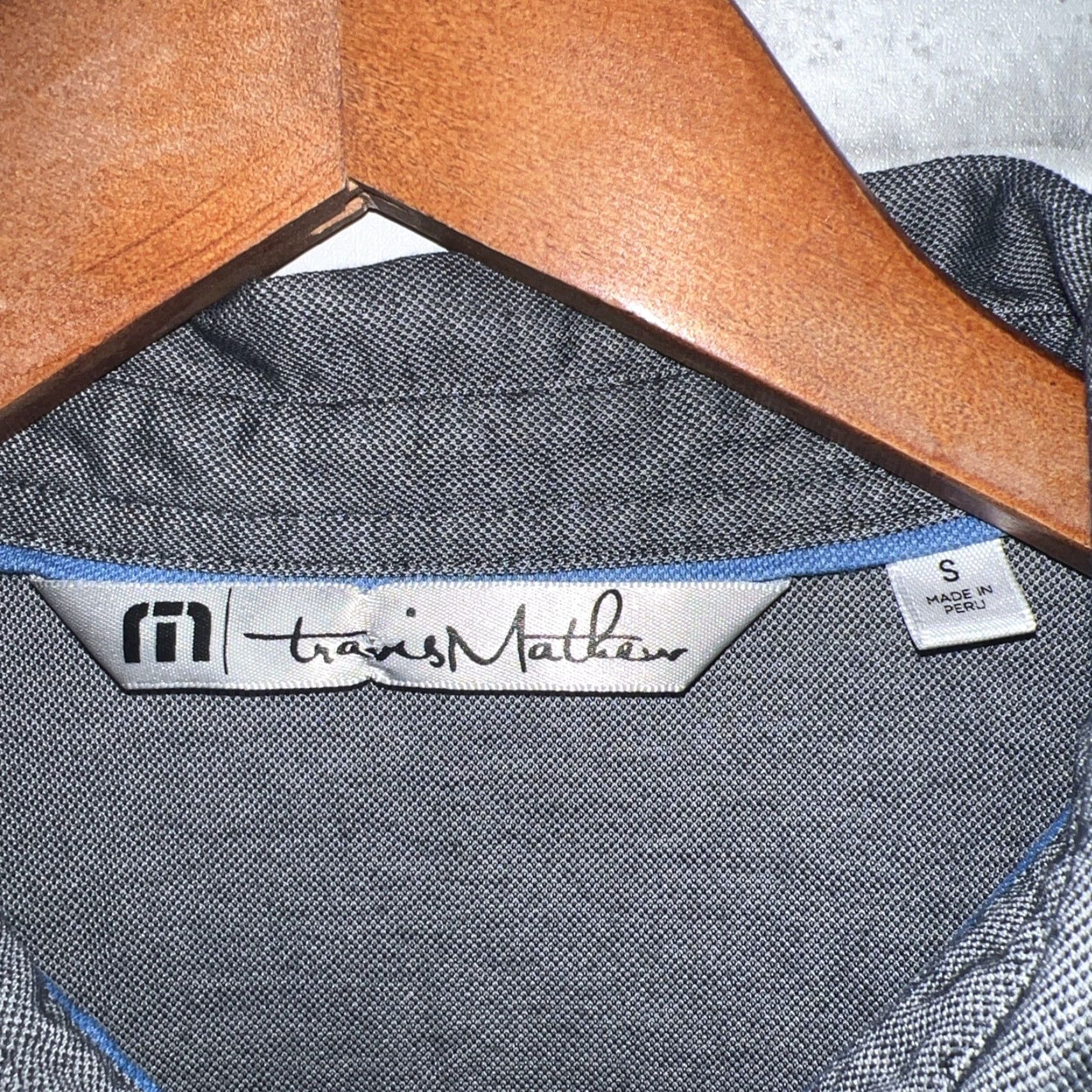 TravisMathew Travis Mathew Gray USA Pocket Polo Mens Size S Size US S / EU 44-46 / 1 - 4 Thumbnail