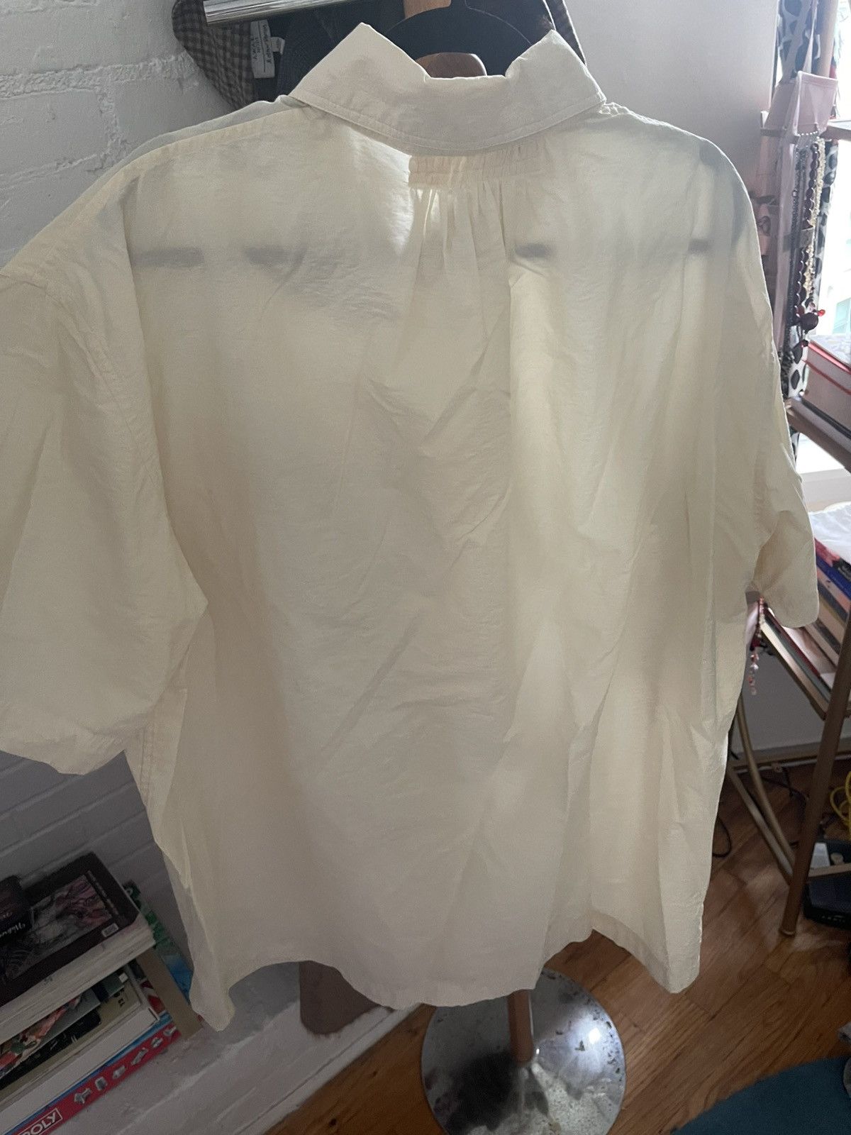 Jacquemus La Chemise Moisson Chair Button Up Shirt Off White Size US M / EU 48-50 / 2 - 2 Thumbnail