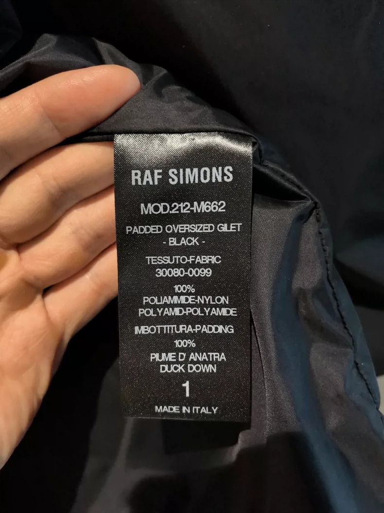 Raf Simons Raf Simons Large silhouette down vest jacket Size US S / EU 44-46 / 1 - 8 Thumbnail