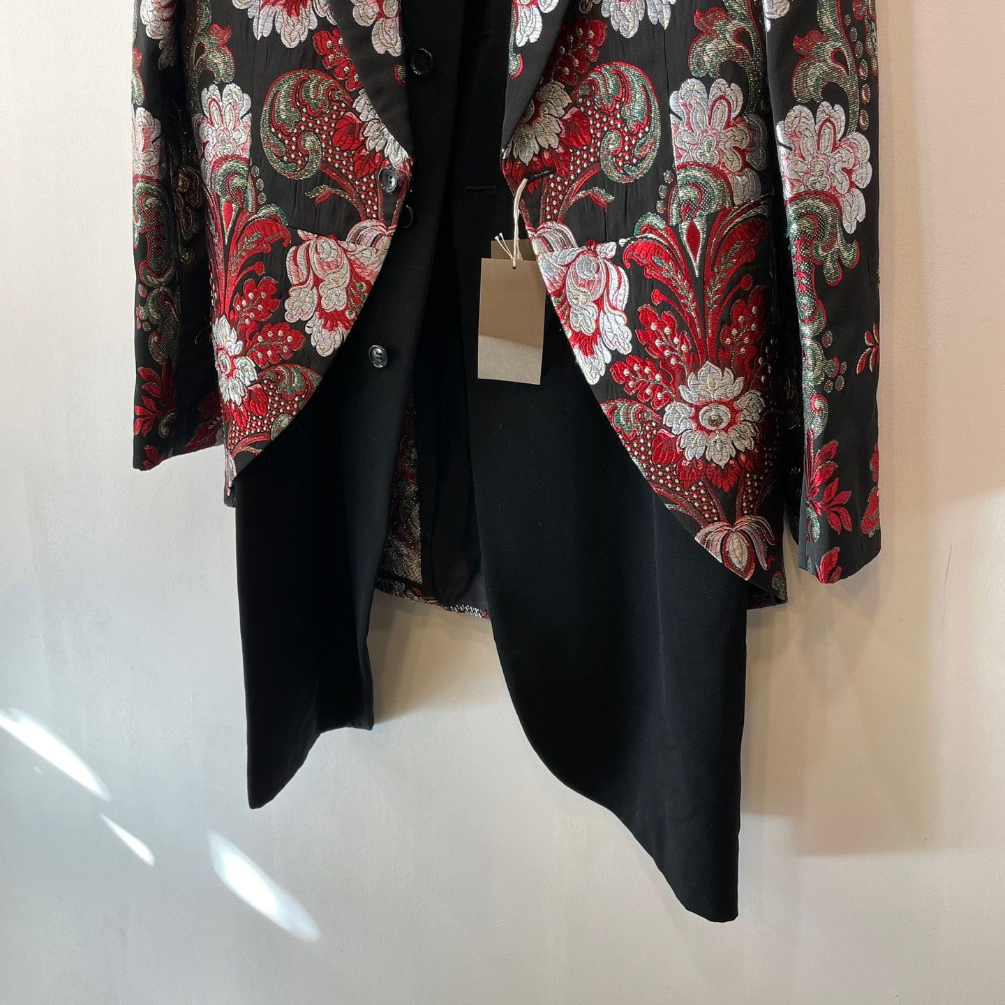 Comme des Garcons Homme Plus Comme Des Garçons Homme Plus 19fw Floral Layered Jacket Size US M / EU 48-50 / 2 - 5 Thumbnail