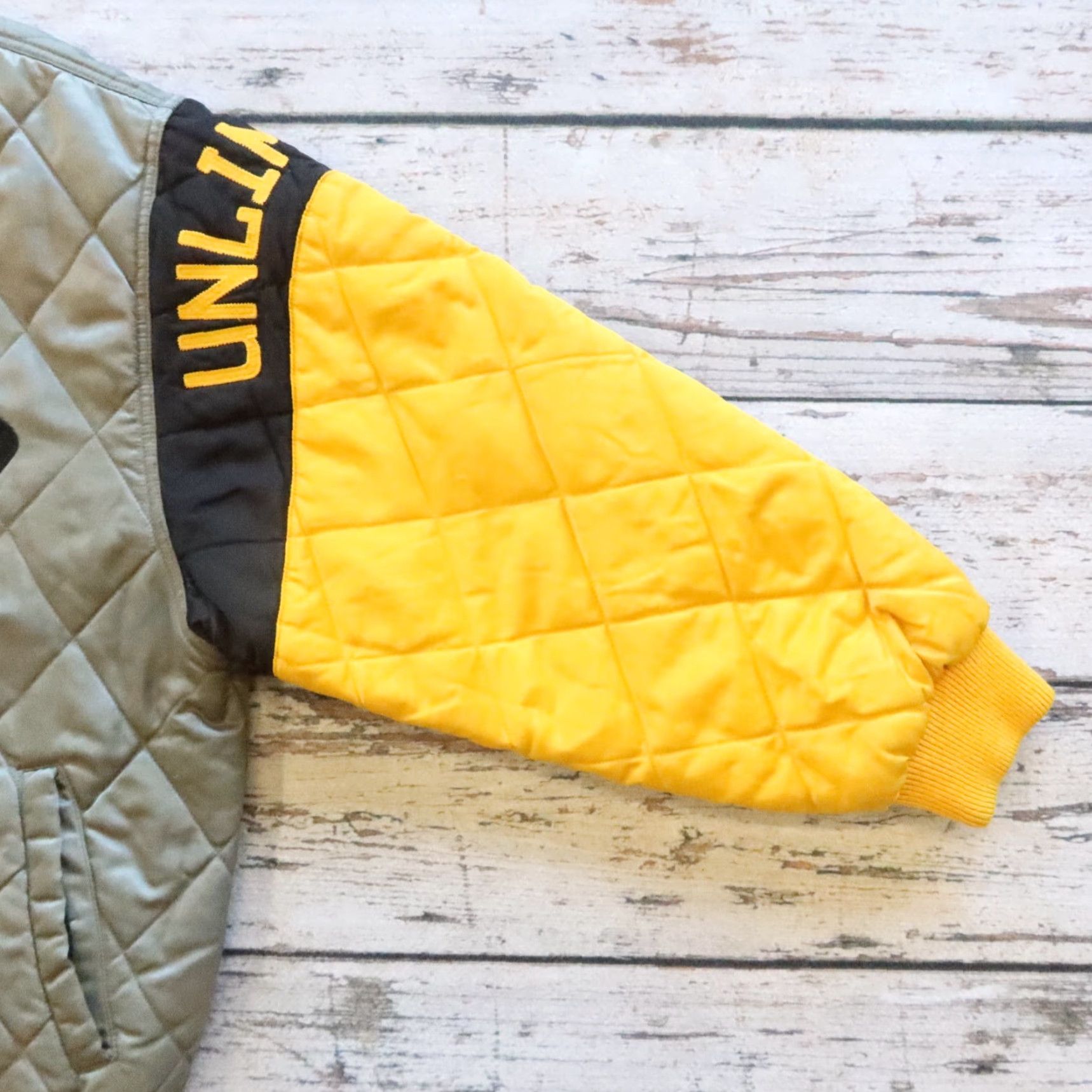 Ecko Unltd. VINTAGE Ecko Unltd. Reversible Quilted Bomber Jacket Men XL Gray/Navy Size US XL / EU 56 / 4 - 6 Thumbnail