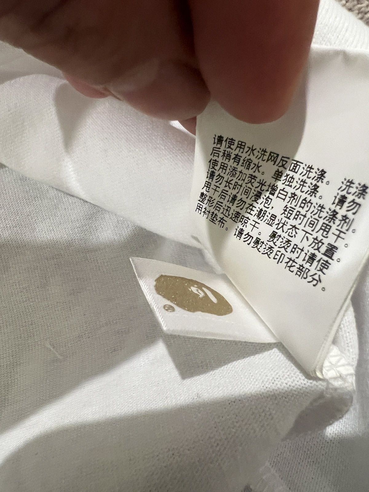Bape Brand new A Bathing Ape Bape overprinted head tshirt XXL Size US XXL / EU 58 / 5 - 6 Thumbnail