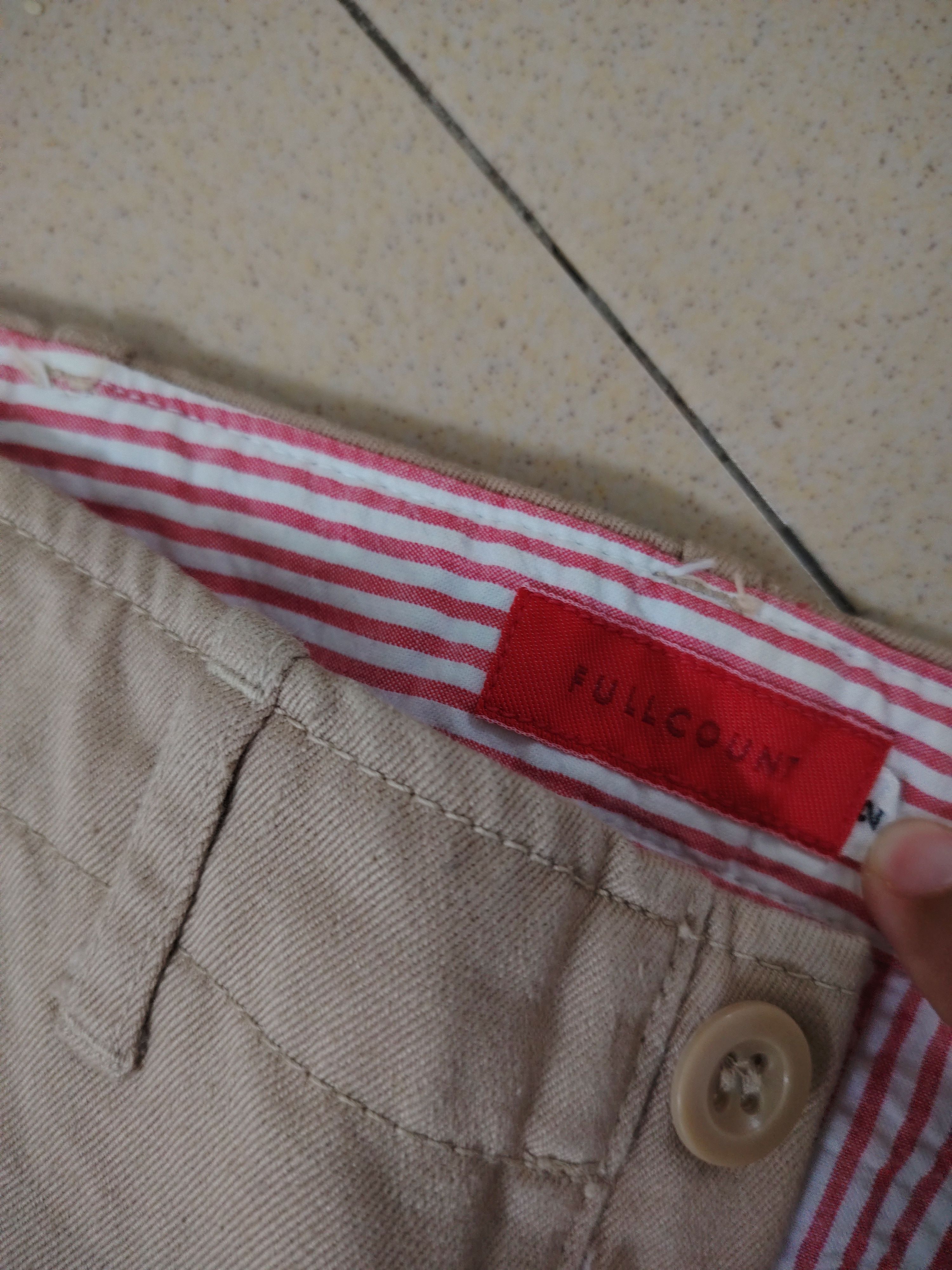 Full Count & Co. Full Count Low Rise Chino Size US 29 - 8 Thumbnail