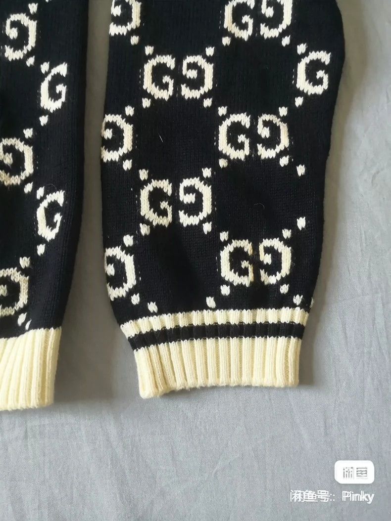 Gucci Gucci Cardigan old flower double G knitwear 2501-Nextarrow Size US M / EU 48-50 / 2 - 8 Thumbnail
