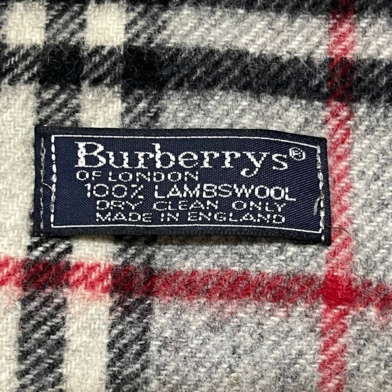 Burberry Vintage Burberry Of London Nova Check Lambswool Scarf/Scarve Size ONE SIZE - 6 Thumbnail