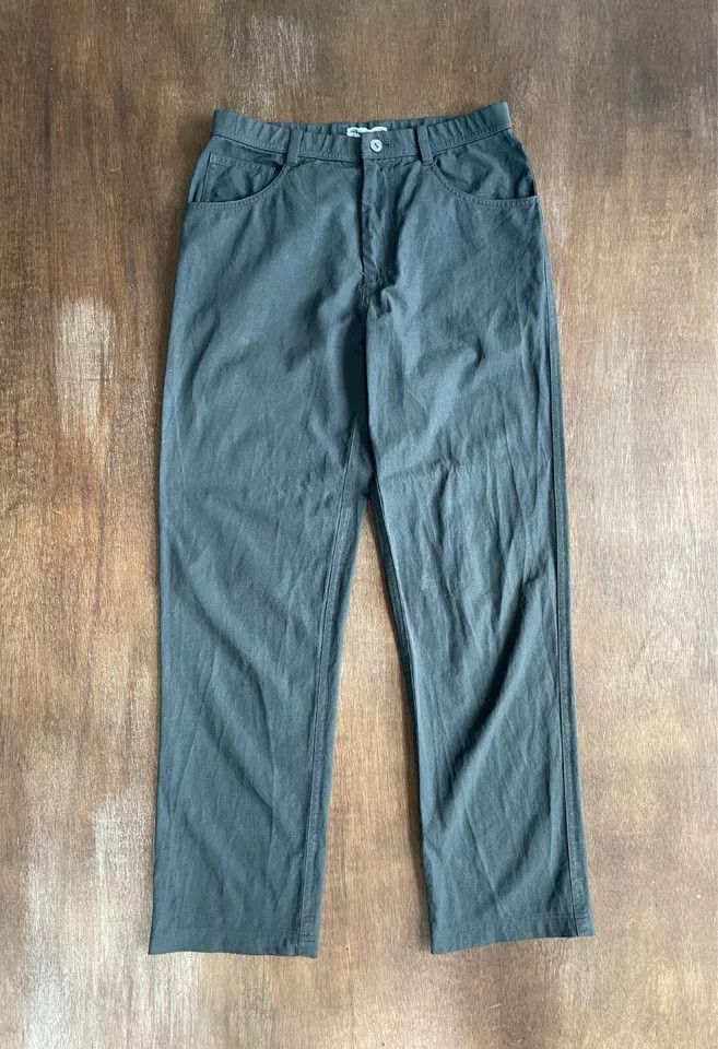 Homme Plisse Issey Miyake Issey Miyake1999 Autum Rayon Pants Size US 28 / EU 44 - 2 Thumbnail