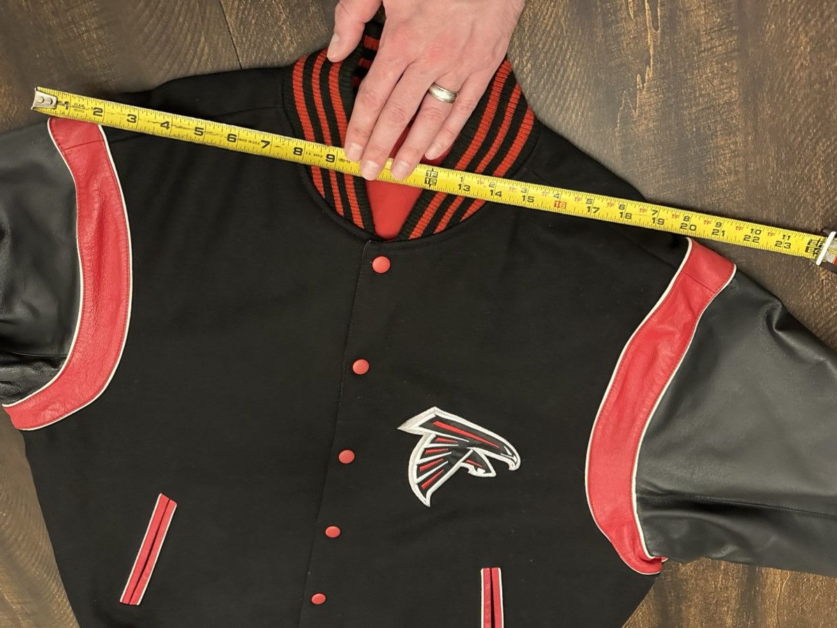 NFL NFL Atlanta Falcons Wool Leather Reversible Jacket-Size LRG Size US L / EU 52-54 / 3 - 8 Thumbnail