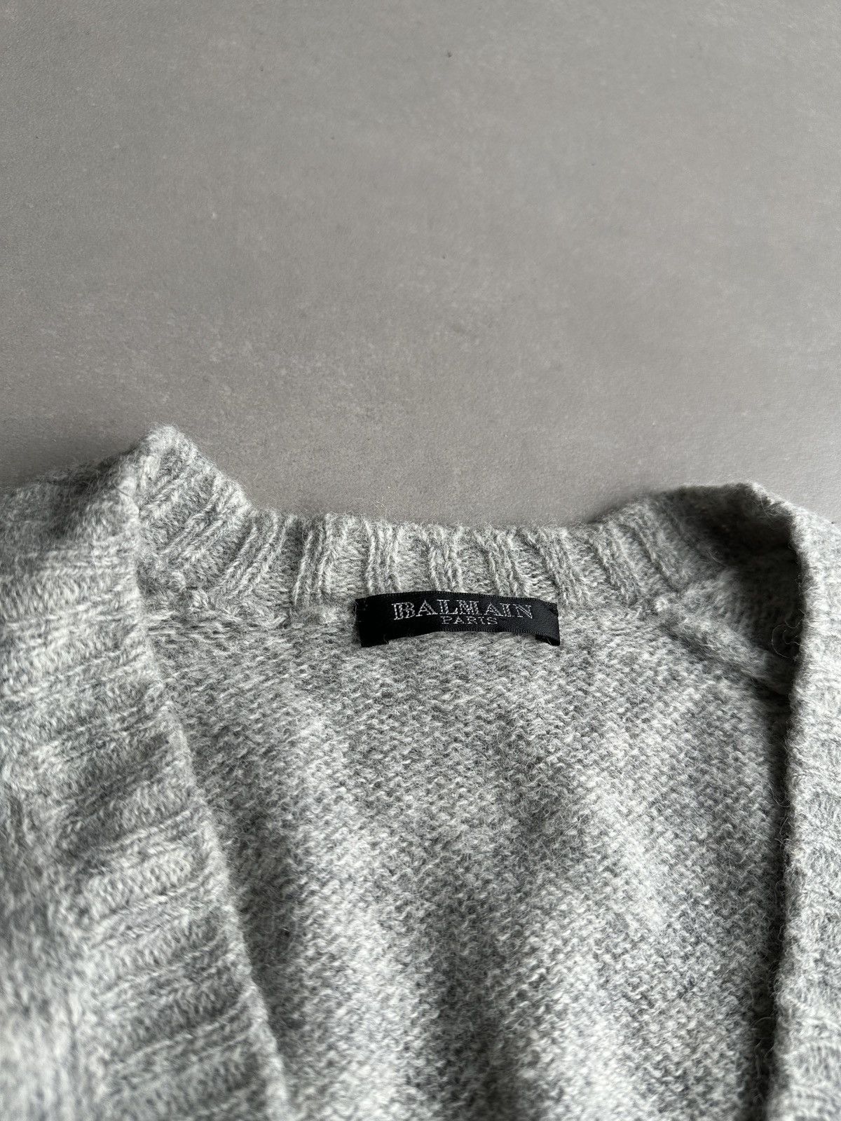 Balmain Balmain Homme AW10 Shetland Wool cardigan Size US M / EU 48-50 / 2 - 7 Thumbnail