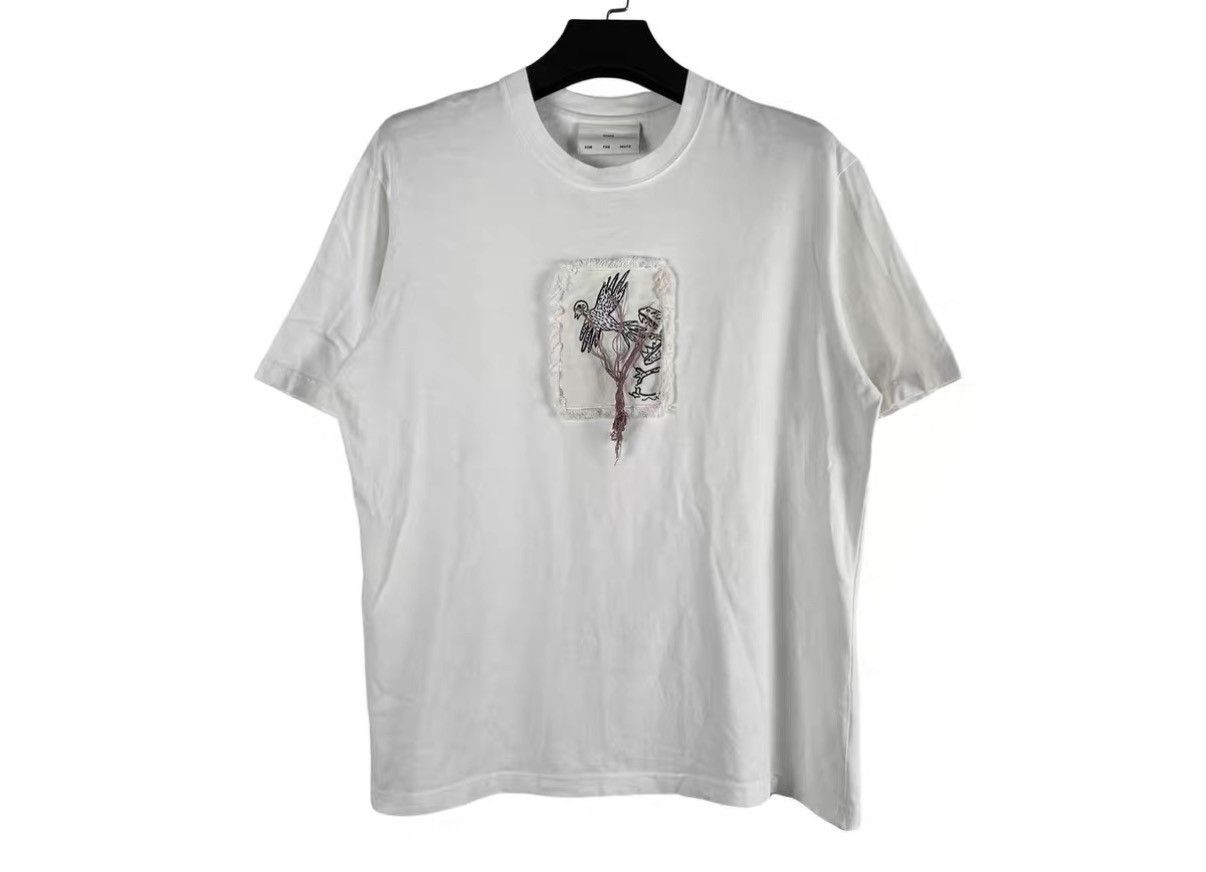 Song For The Mute Song For The Mute Patchwork Fringe Short Sleeve Tee J31 Size US M / EU 48-50 / 2 - 1 Thumbnail