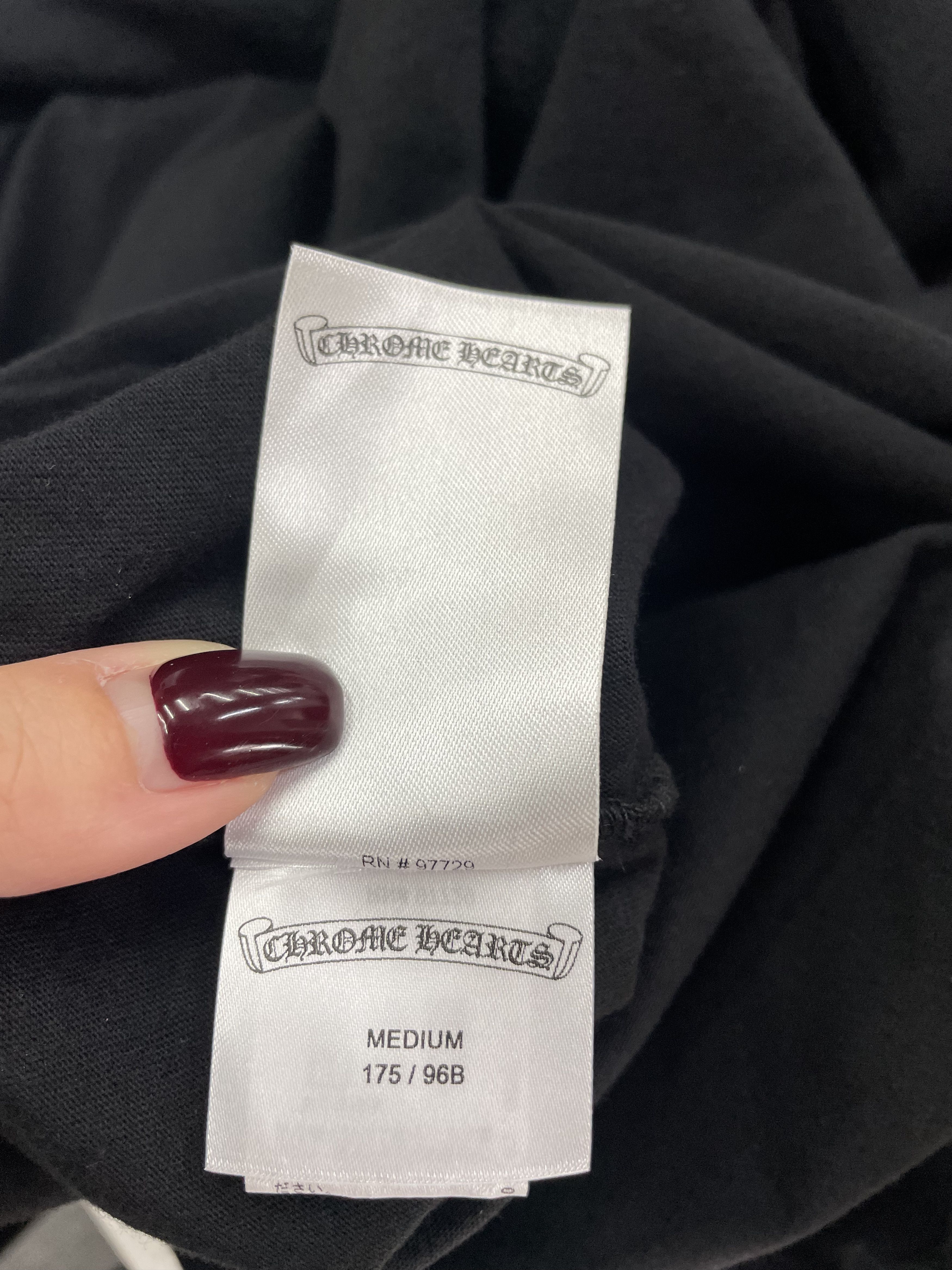 Chrome Hearts Chrome Hearts Tokyo Exclusive Scroll Label Short Sleeve Tee Size US M / EU 48-50 / 2 - 10 Thumbnail