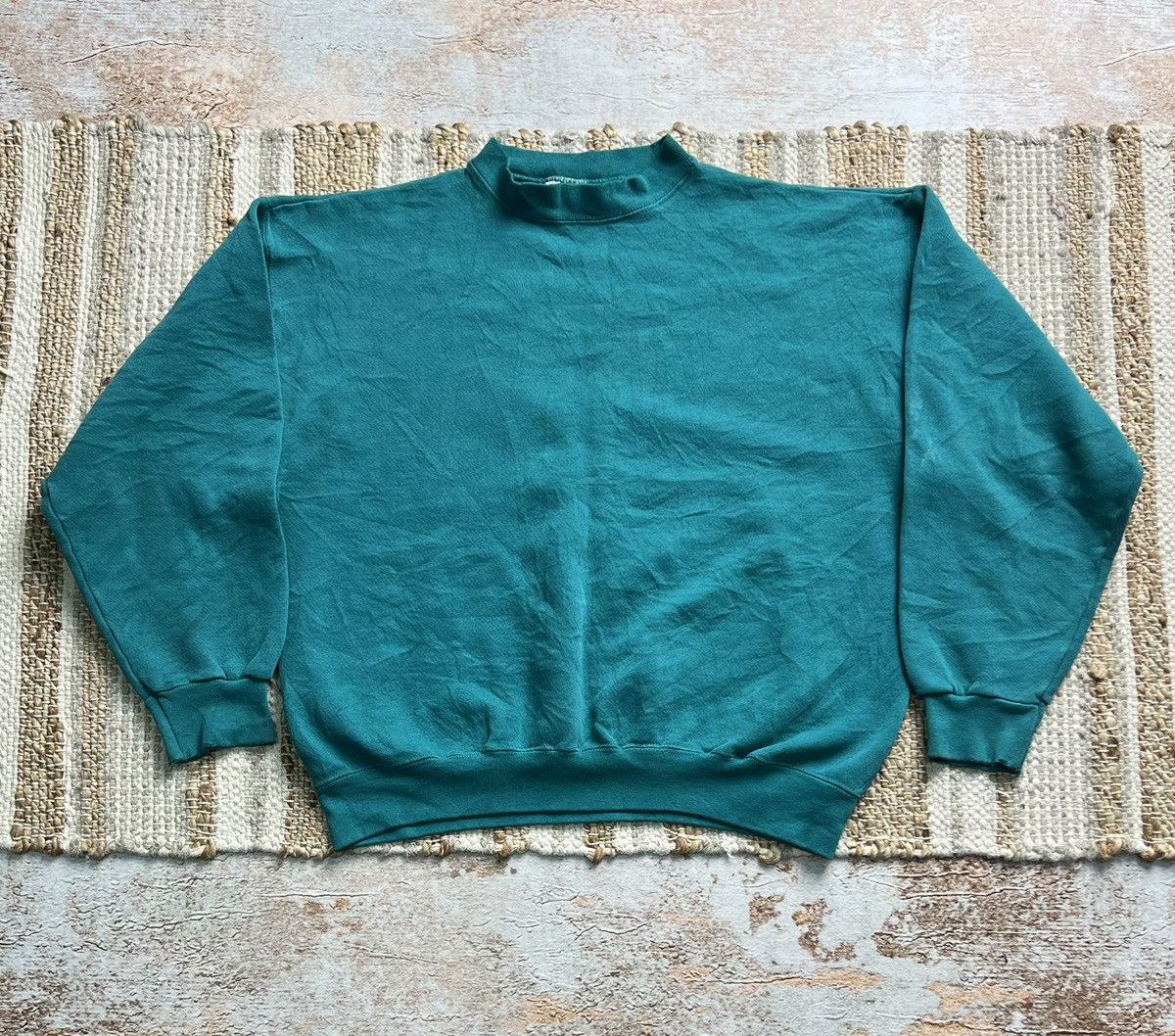 Tultex Tultex vintage trashed sweatshirt Size US XL / EU 56 / 4 - 1 Thumbnail