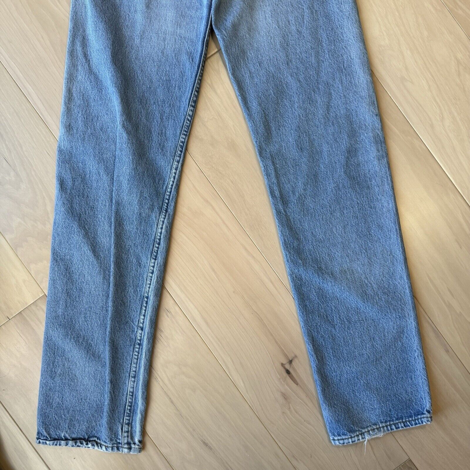 Levi's × Vintage Vintage Levis 501 Jeans 33 Blue Denim Made in USA Workwear Size US 33 - 9 Thumbnail