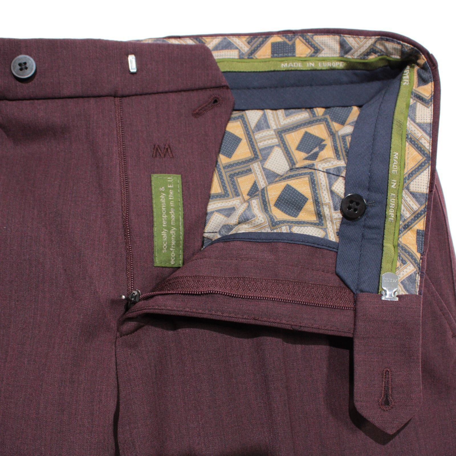 Other Meyer New with tags Dress Pants Size 30 US In Purple Size US 30 / EU 46 - 4 Thumbnail