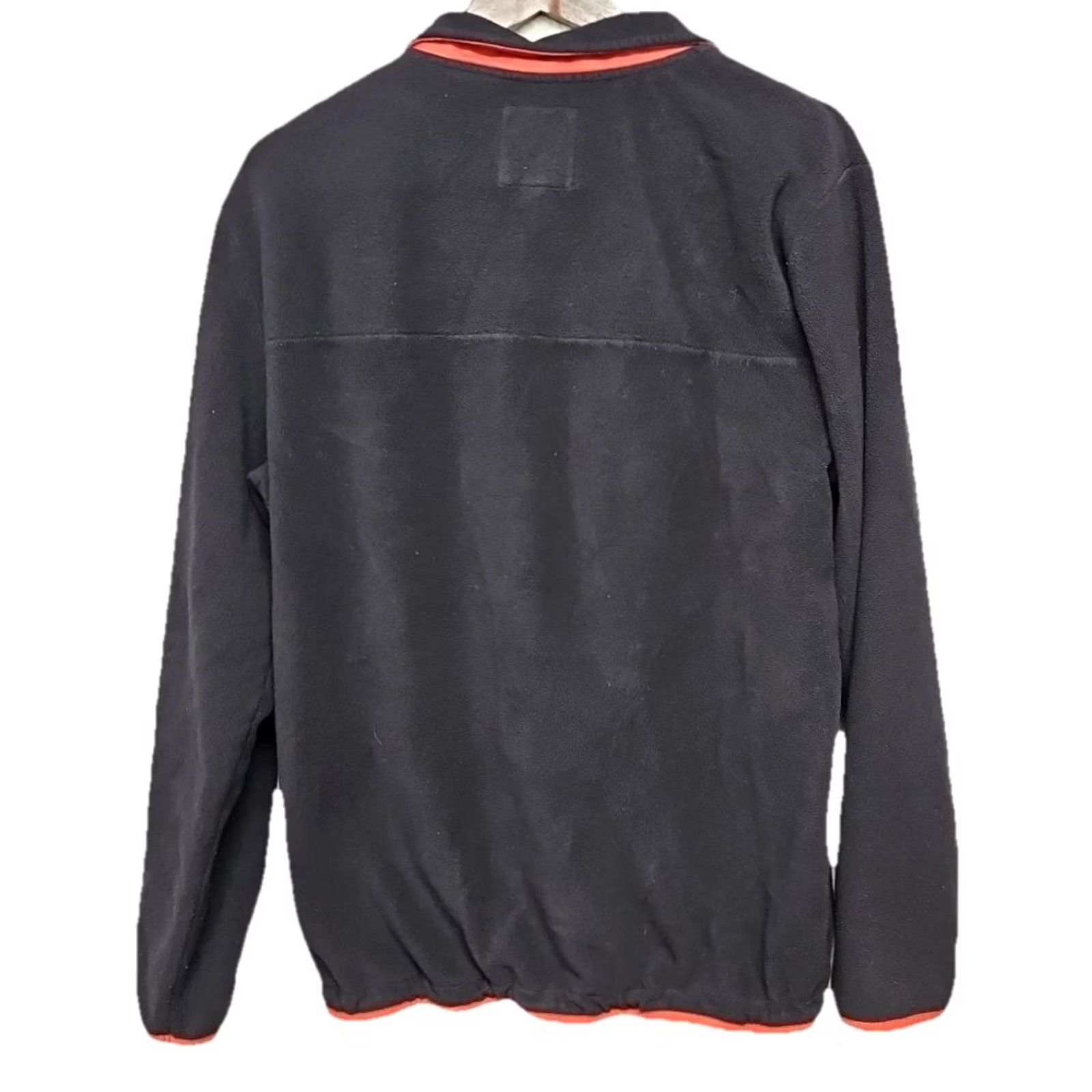 Vans VANS Jacket Men Fleece Black Orange Trim Zip Pockets Streetwear Mid-Length Size US M / EU 48-50 / 2 - 6 Thumbnail