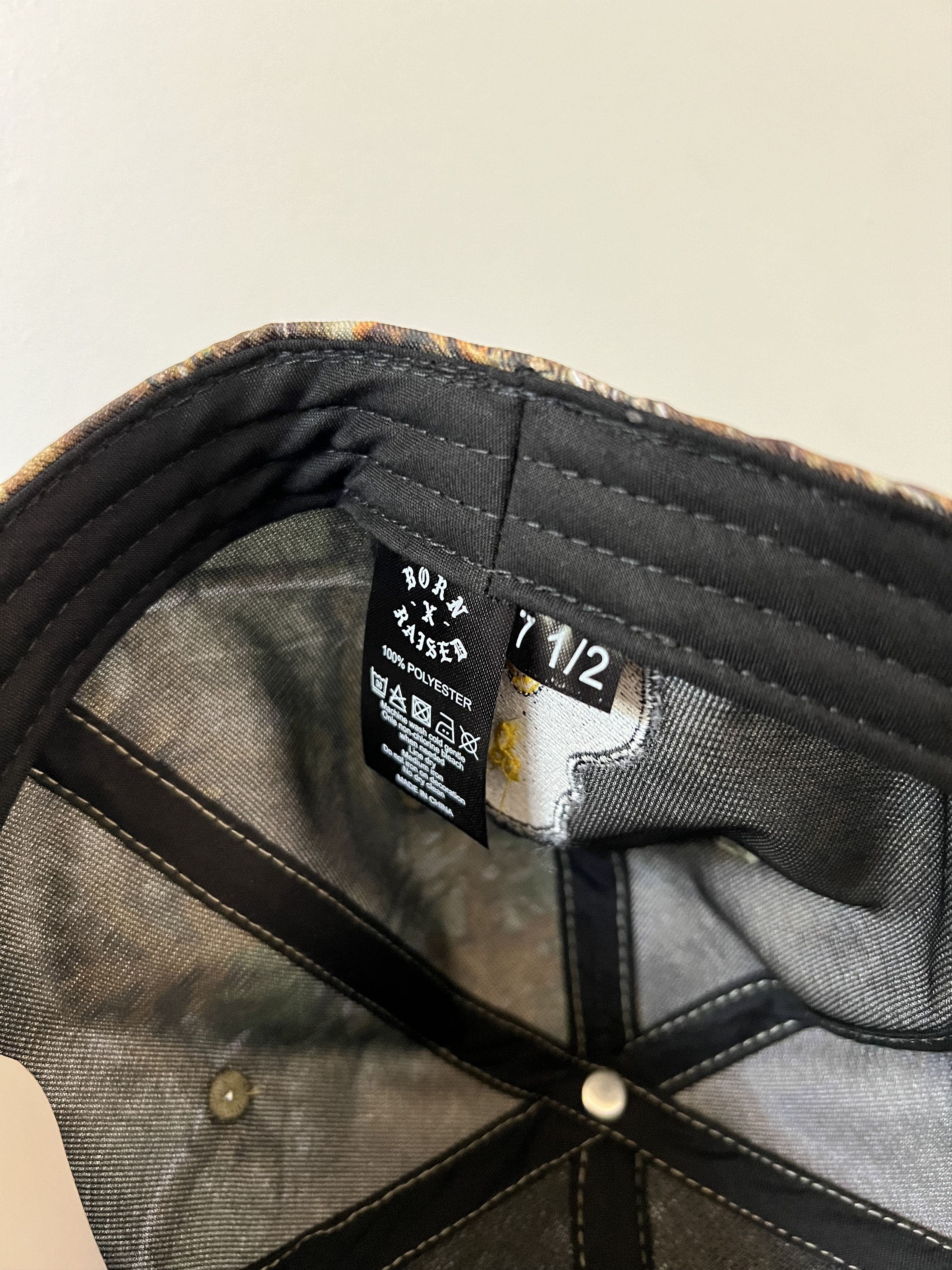 Born X Raised × Online Ceramics 7 1/2 Online Ceramics Born X Raised Fitted Camo Hat Size ONE SIZE - 6 Thumbnail