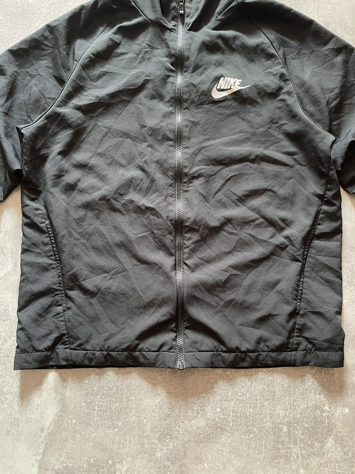 Nike × Vintage Vintage Nike Track Jacket Drill Size L Size US L / EU 52-54 / 3 - 3 Thumbnail
