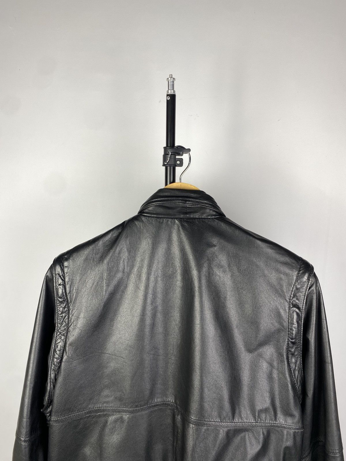 Other Avant Garde 90s Biker MOTO Leather Jacket Transformer Size US S / EU 44-46 / 1 - 7 Thumbnail