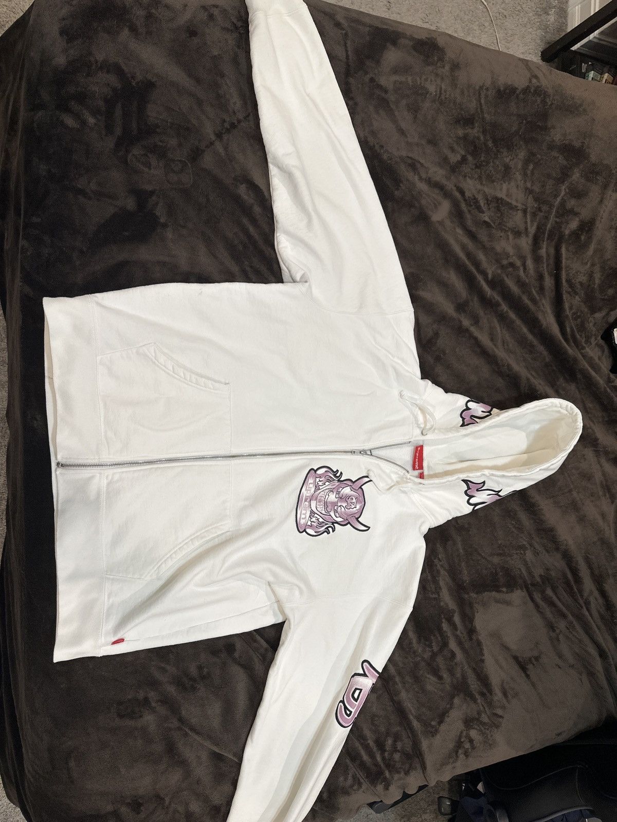 Supreme Supreme Demon Zip Up Hooded Sweatshirt Size US L / EU 52-54 / 3 - 2 Thumbnail